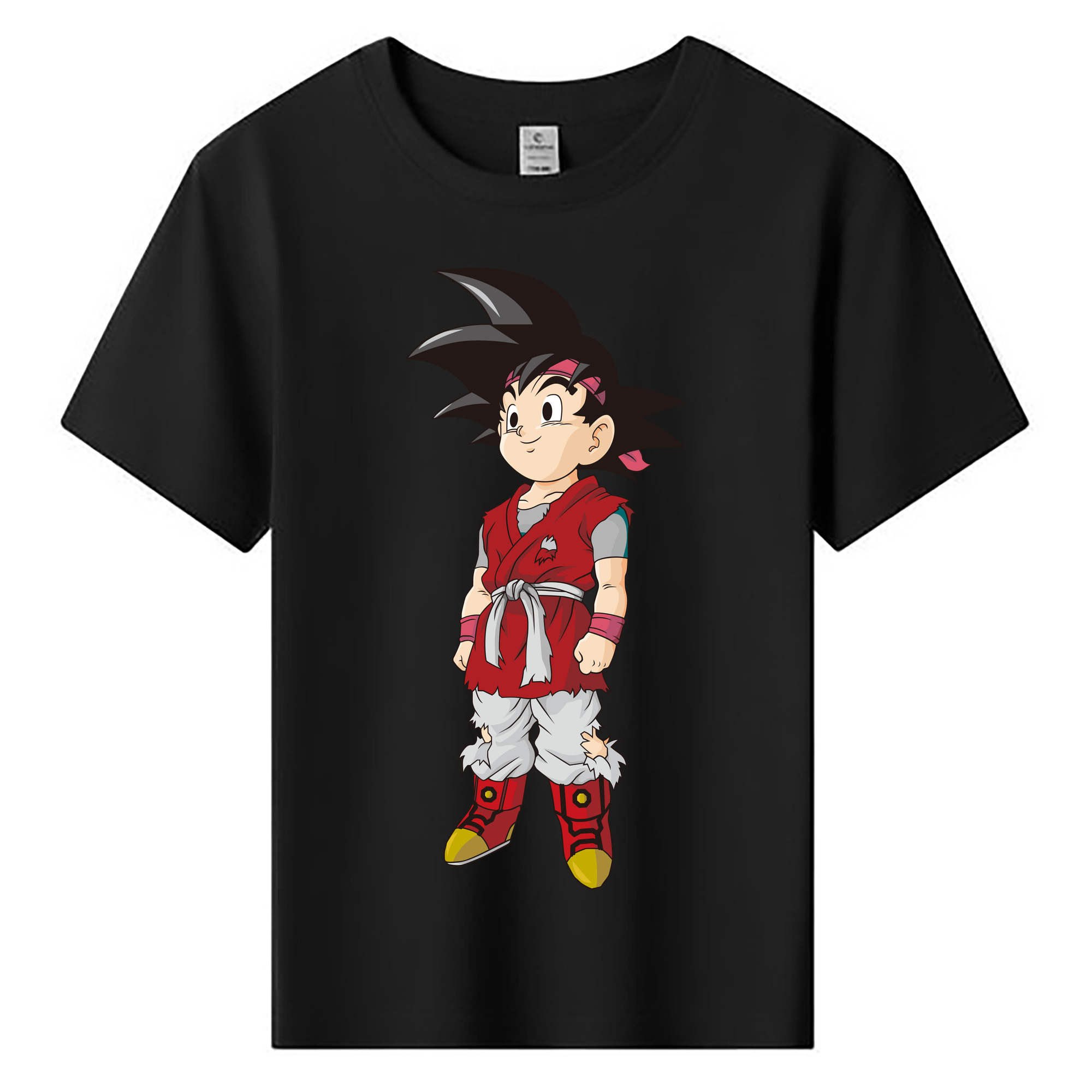 （画像用） ドラゴンボール 孫悟空（そん ごくう）Son Goku カカロット DRAGON BALL Kakarotto 綿100％キッズTシャツ（フロントプリント）