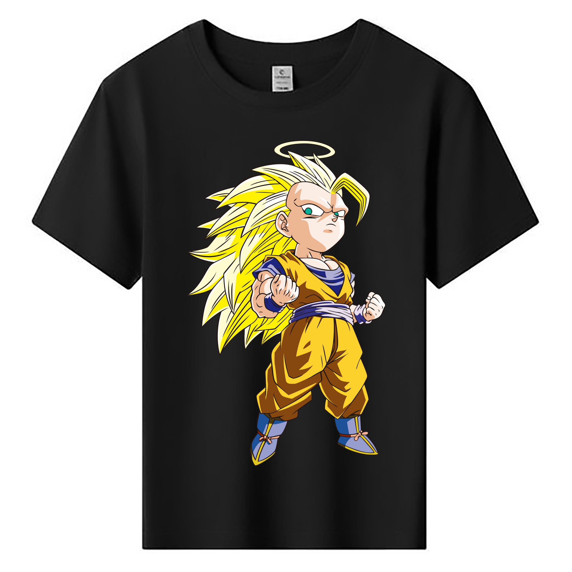 （画像用） ドラゴンボール 孫悟空（そん ごくう）Son Goku カカロット DRAGON BALL Kakarotto 綿100％キッズTシャツ（フロントプリント）