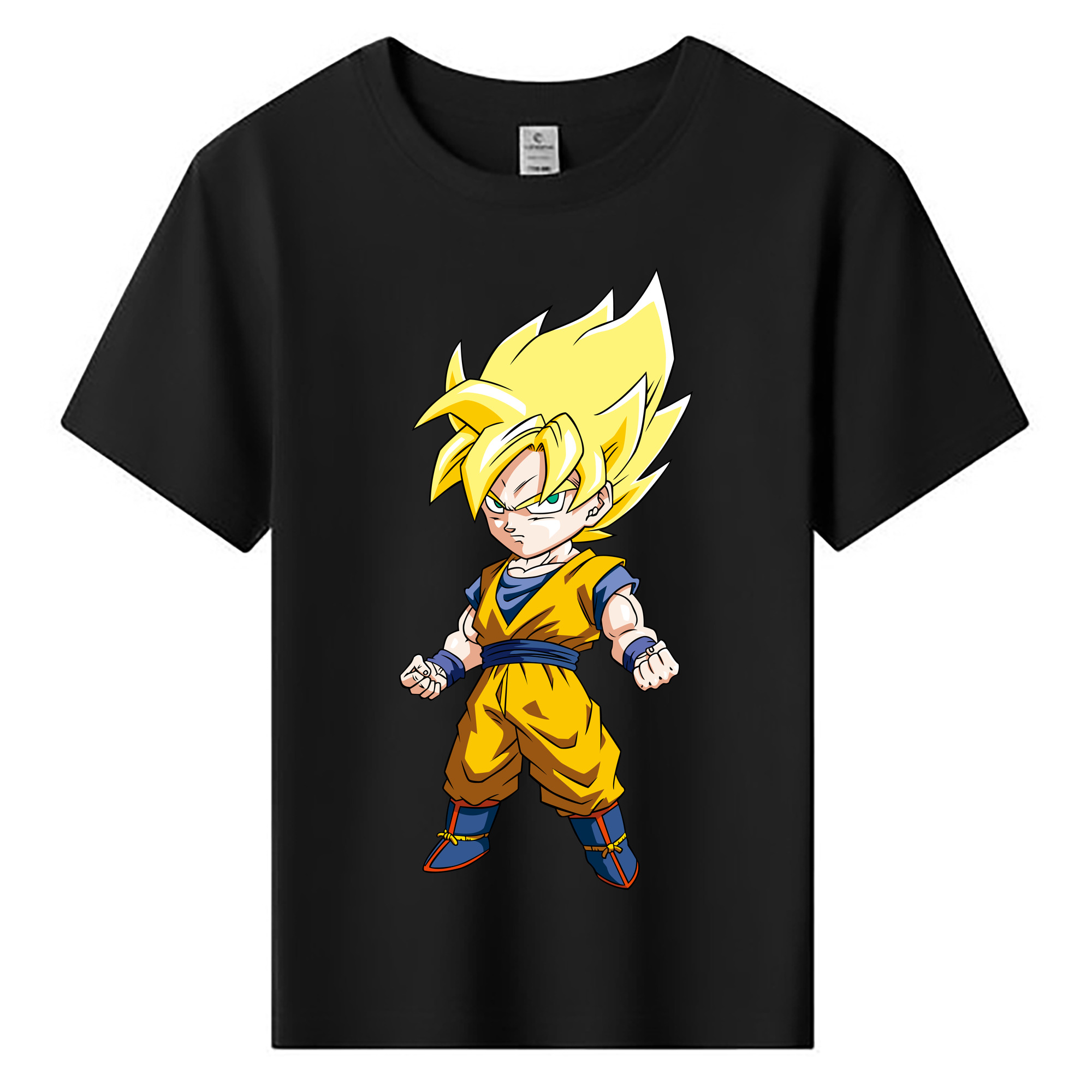 （画像用） ドラゴンボール 孫悟空（そん ごくう）Son Goku カカロット DRAGON BALL Kakarotto 綿100％キッズTシャツ（フロントプリント）