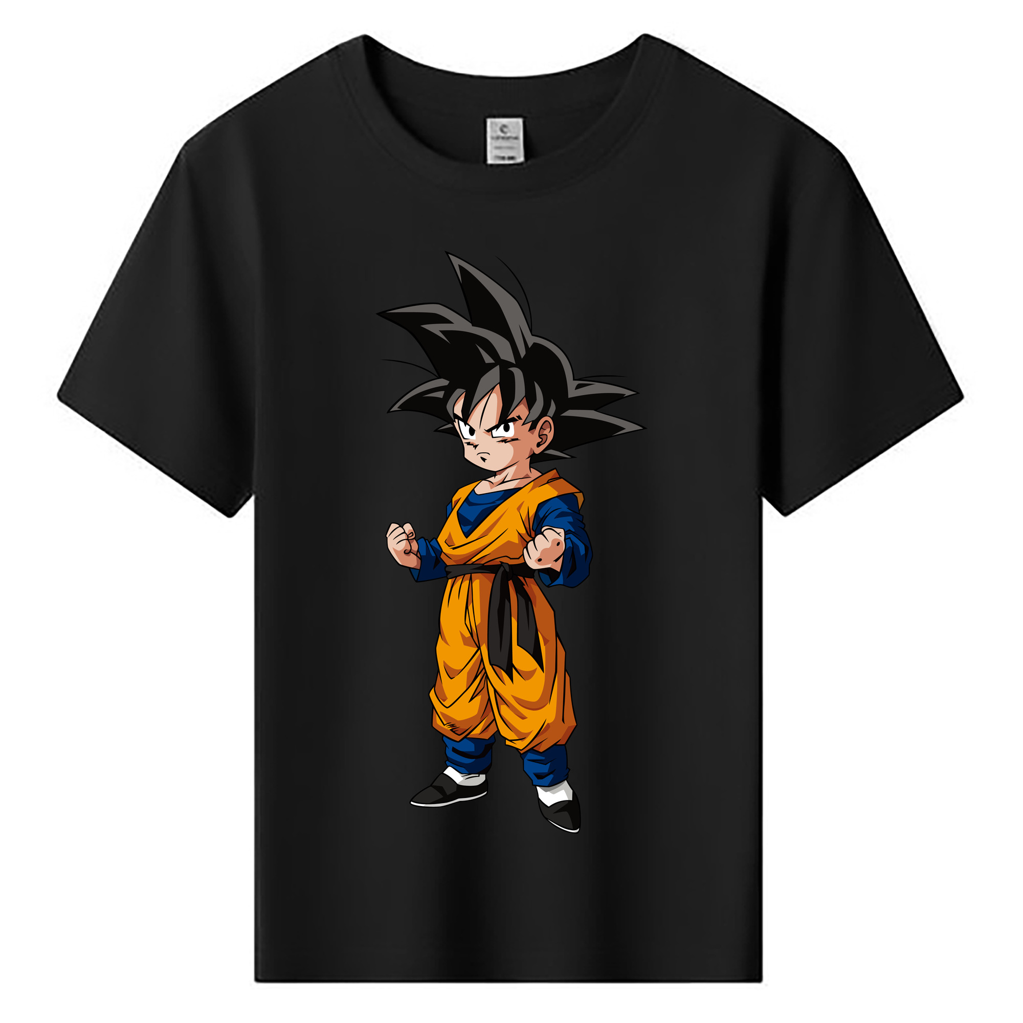 （画像用） ドラゴンボール 孫悟空（そん ごくう）Son Goku カカロット DRAGON BALL Kakarotto 綿100％キッズTシャツ（フロントプリント）