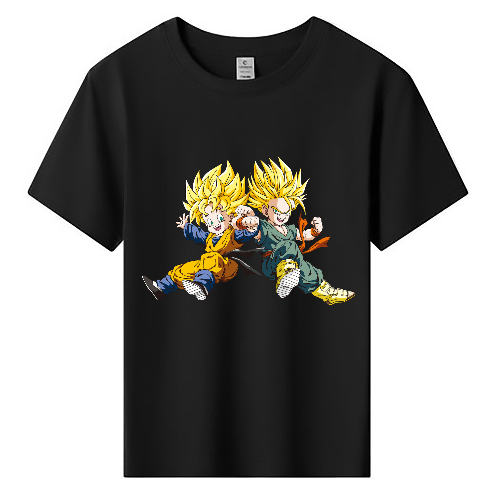 （画像用） ドラゴンボール 孫悟空（そん ごくう）Son Goku カカロット DRAGON BALL Kakarotto 綿100％キッズTシャツ（フロントプリント）