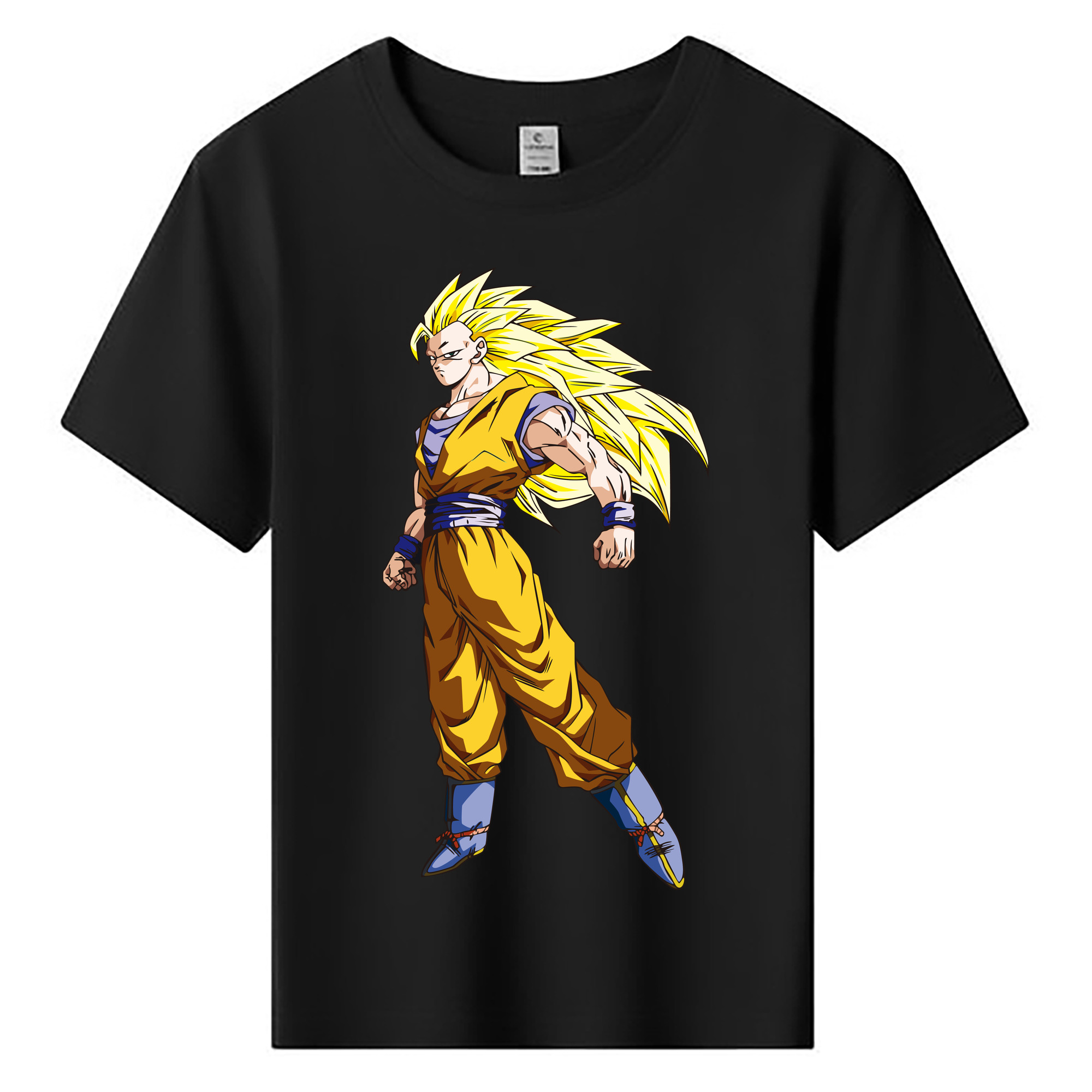 （画像用） ドラゴンボール 孫悟空（そん ごくう）Son Goku カカロット DRAGON BALL Kakarotto 綿100％キッズTシャツ（フロントプリント）
