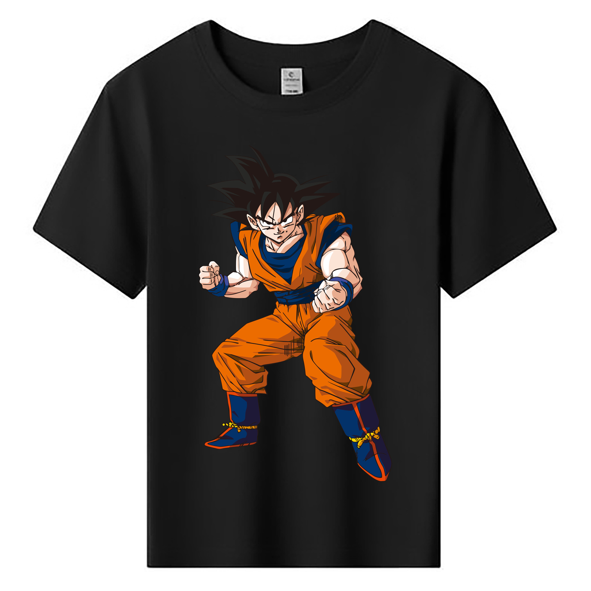 （画像用） ドラゴンボール 孫悟空（そん ごくう）Son Goku カカロット DRAGON BALL Kakarotto 綿100％キッズTシャツ（フロントプリント）