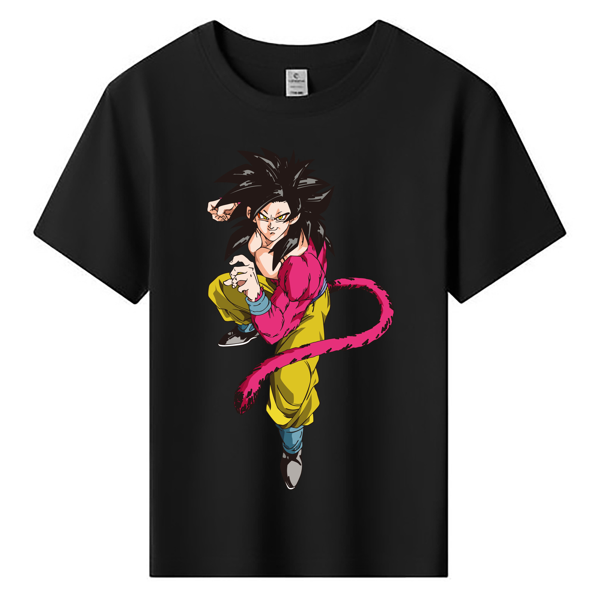 （画像用） ドラゴンボール 孫悟空（そん ごくう）Son Goku カカロット DRAGON BALL Kakarotto 綿100％キッズTシャツ（フロントプリント）