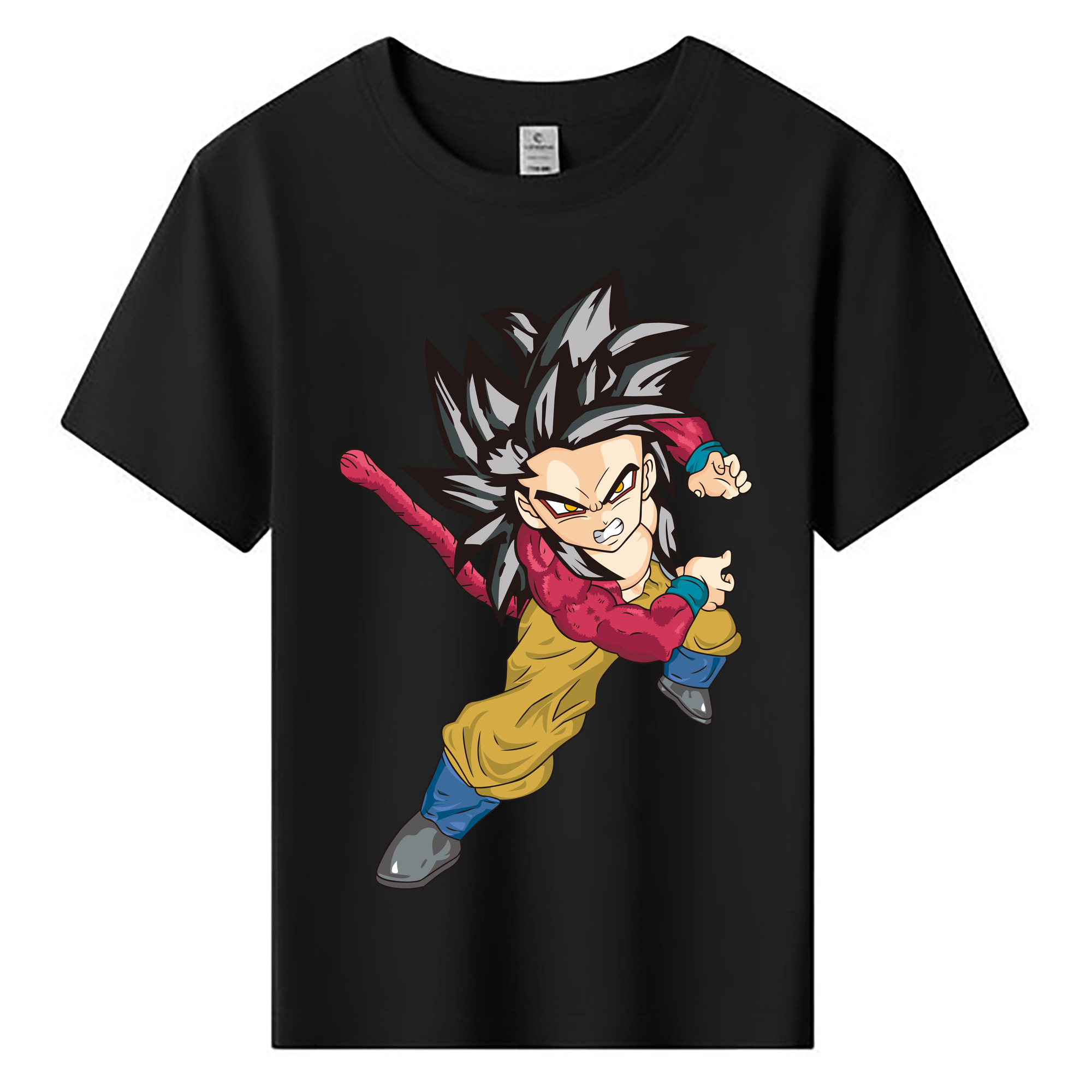 （画像用） ドラゴンボール 孫悟空（そん ごくう）Son Goku カカロット DRAGON BALL Kakarotto 綿100％キッズTシャツ（フロントプリント）
