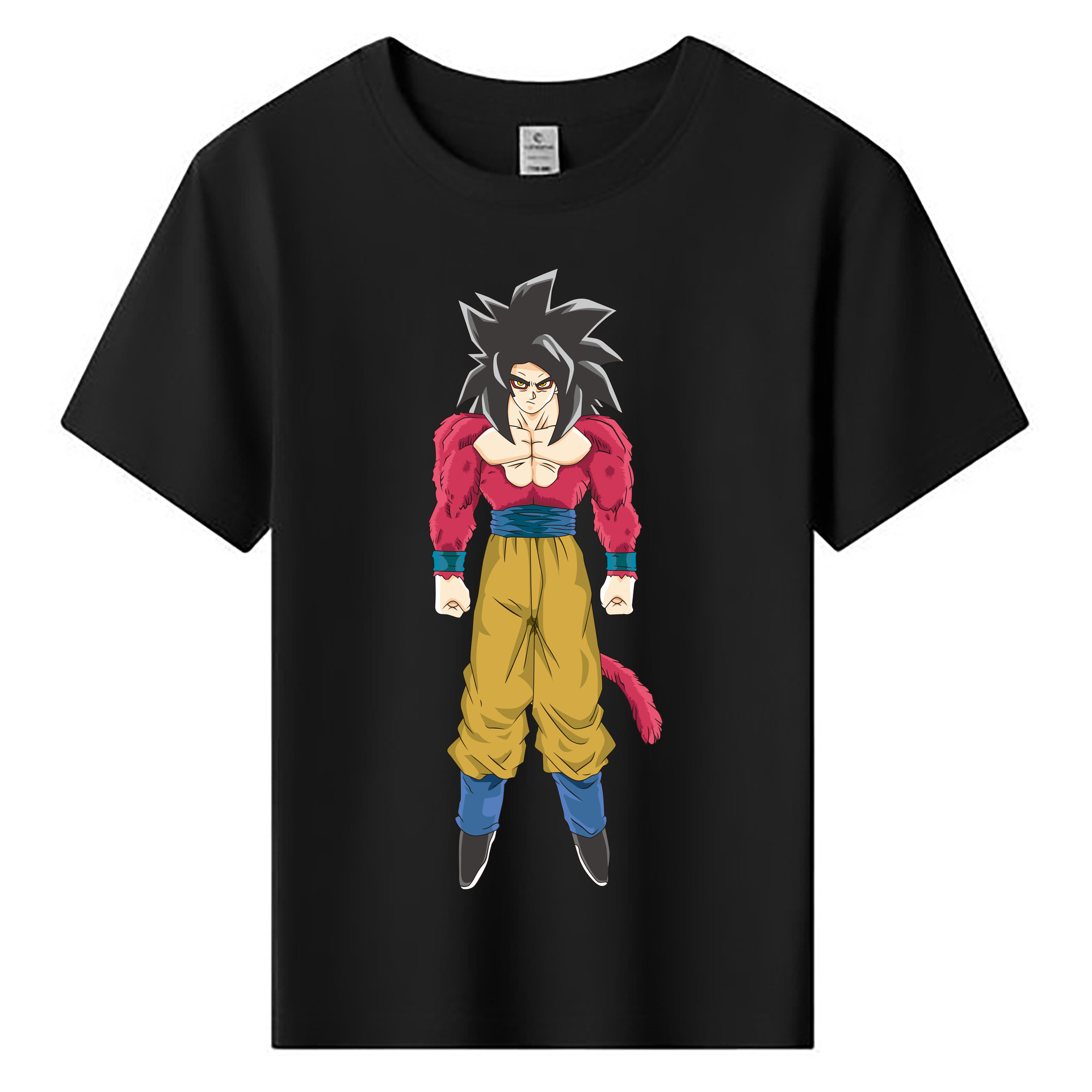 （画像用） ドラゴンボール 孫悟空（そん ごくう）Son Goku カカロット DRAGON BALL Kakarotto 綿100％キッズTシャツ（フロントプリント）