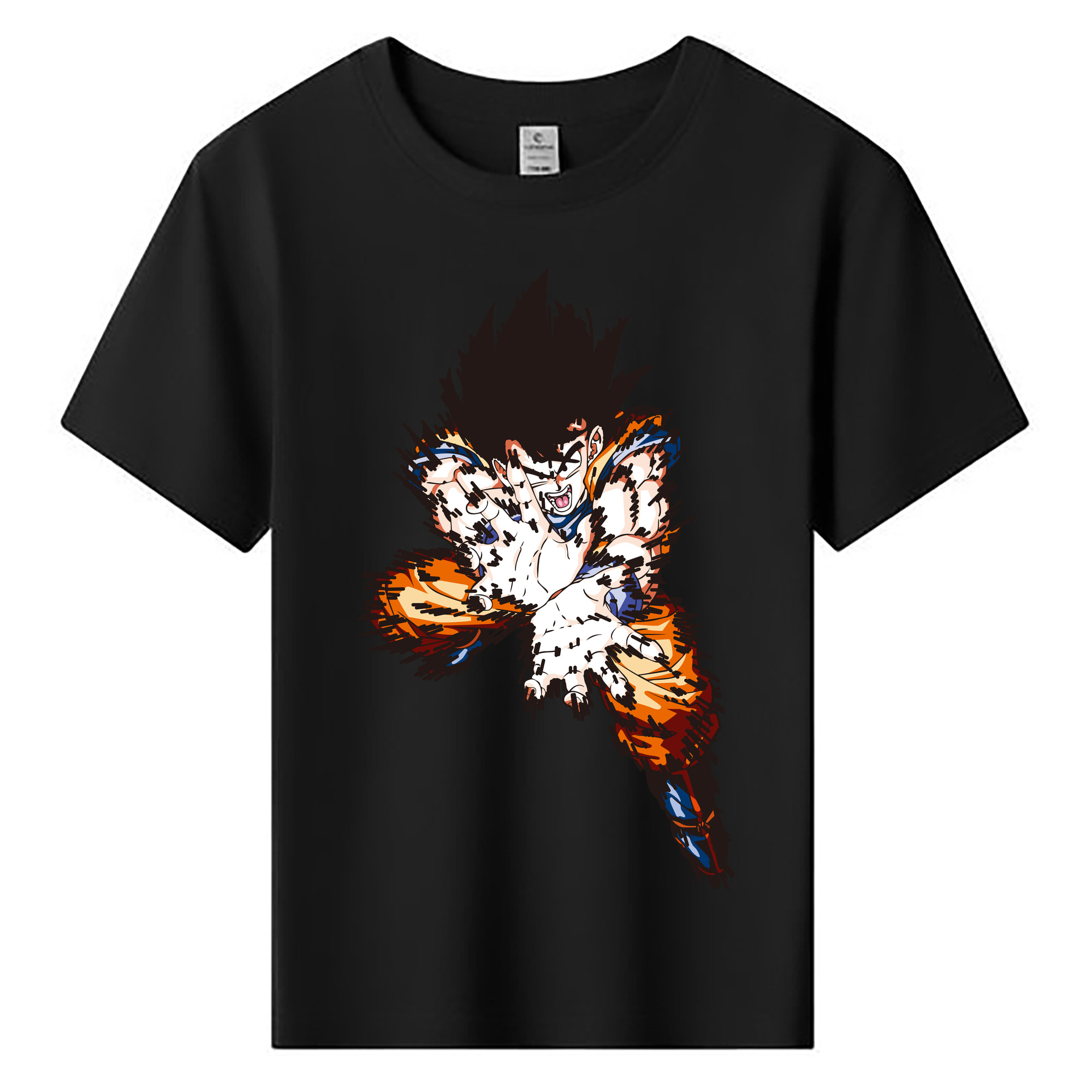 （画像用） ドラゴンボール 孫悟空（そん ごくう）Son Goku カカロット DRAGON BALL Kakarotto 綿100％キッズTシャツ（フロントプリント）