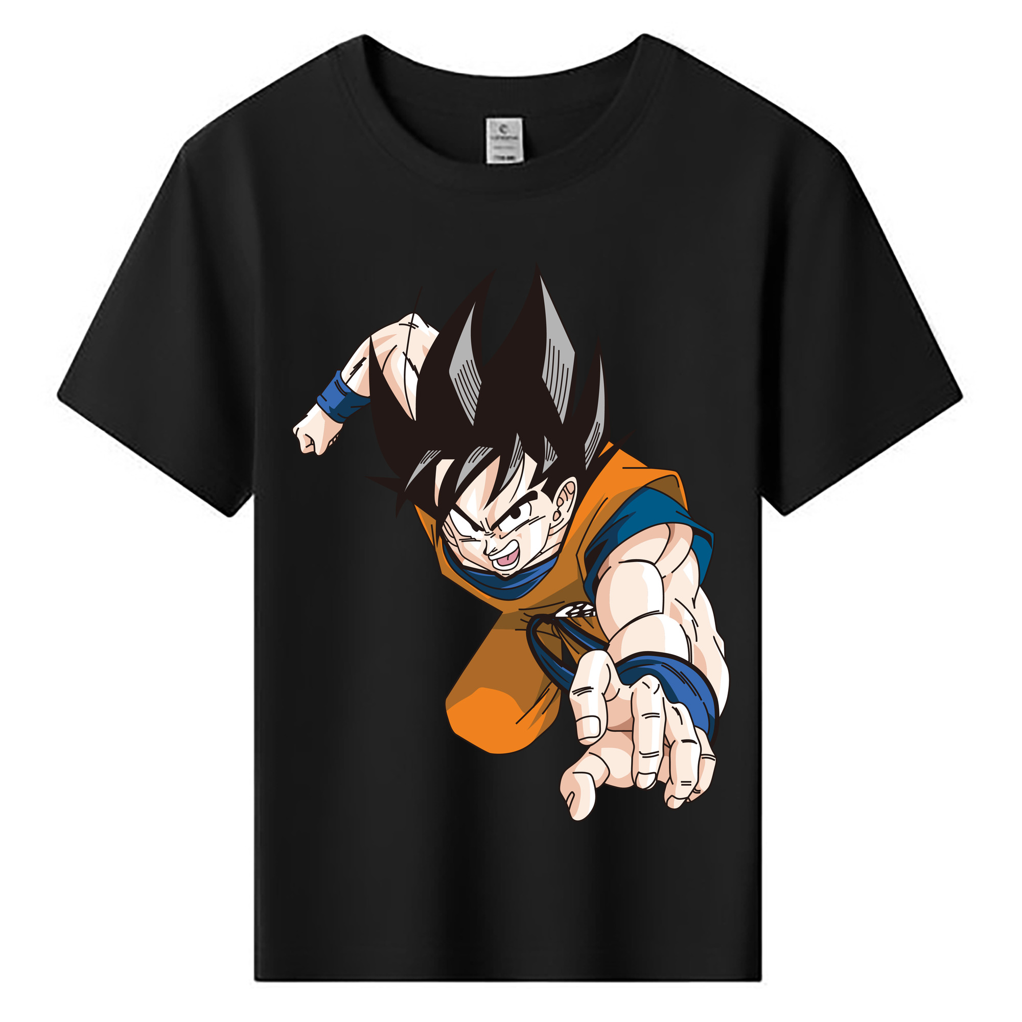 （画像用） ドラゴンボール 孫悟空（そん ごくう）Son Goku カカロット DRAGON BALL Kakarotto 綿100％キッズTシャツ（フロントプリント）