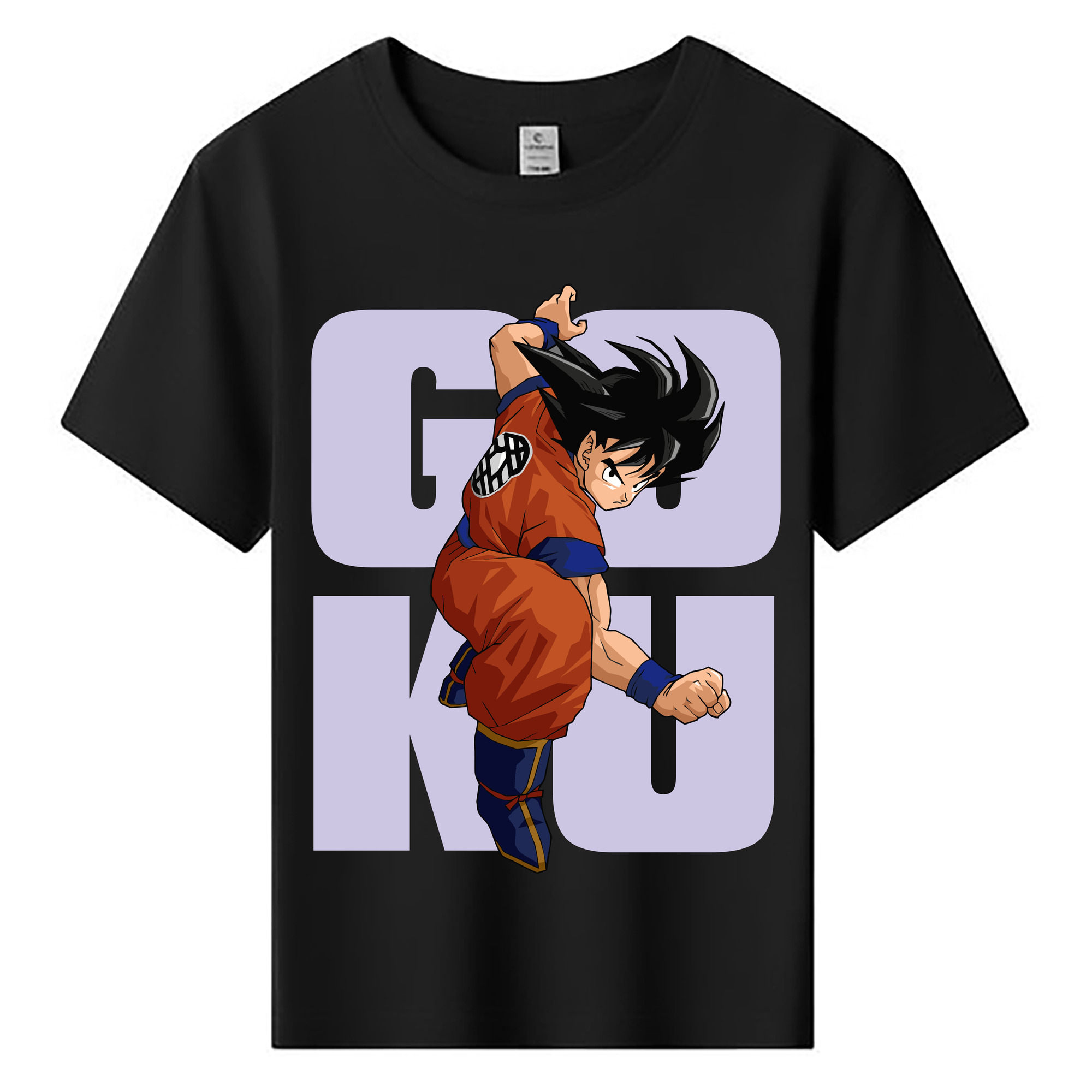 （画像用） ドラゴンボール 孫悟空（そん ごくう）Son Goku カカロット DRAGON BALL Kakarotto 綿100％キッズTシャツ（フロントプリント）