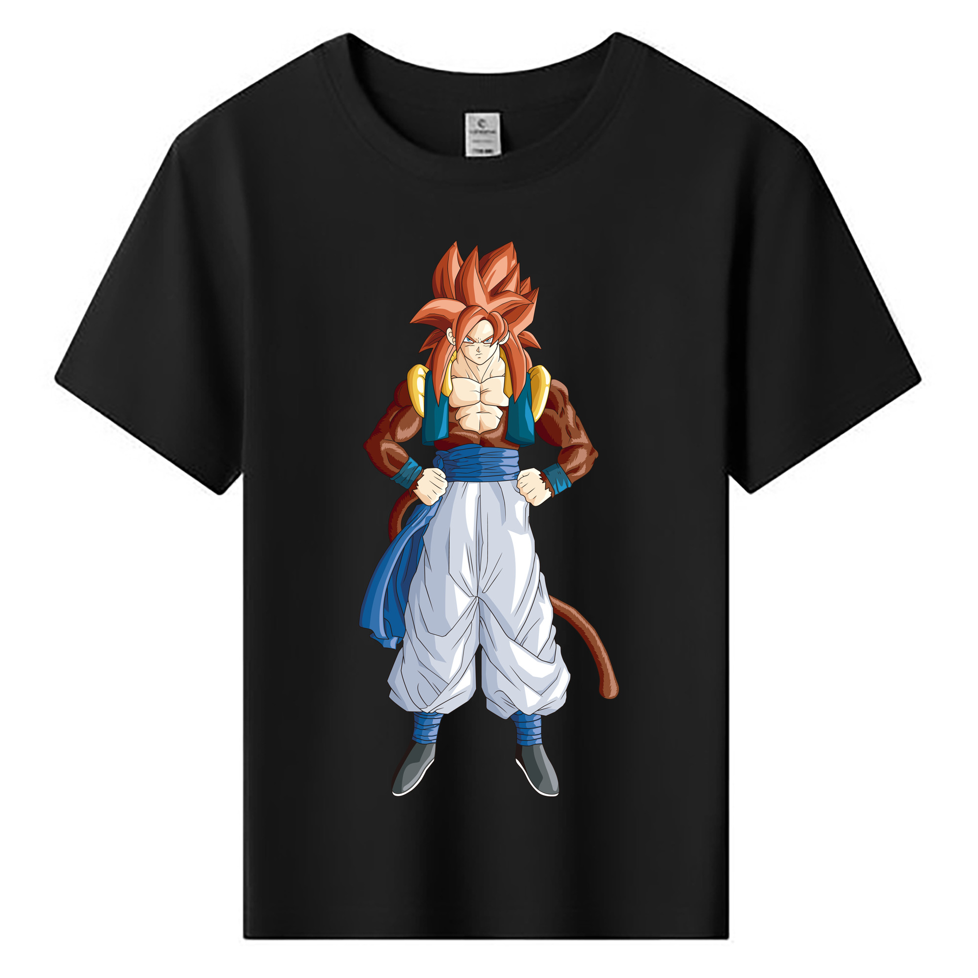 （画像用） ドラゴンボール 孫悟空（そん ごくう）Son Goku カカロット DRAGON BALL Kakarotto 綿100％キッズTシャツ（フロントプリント）