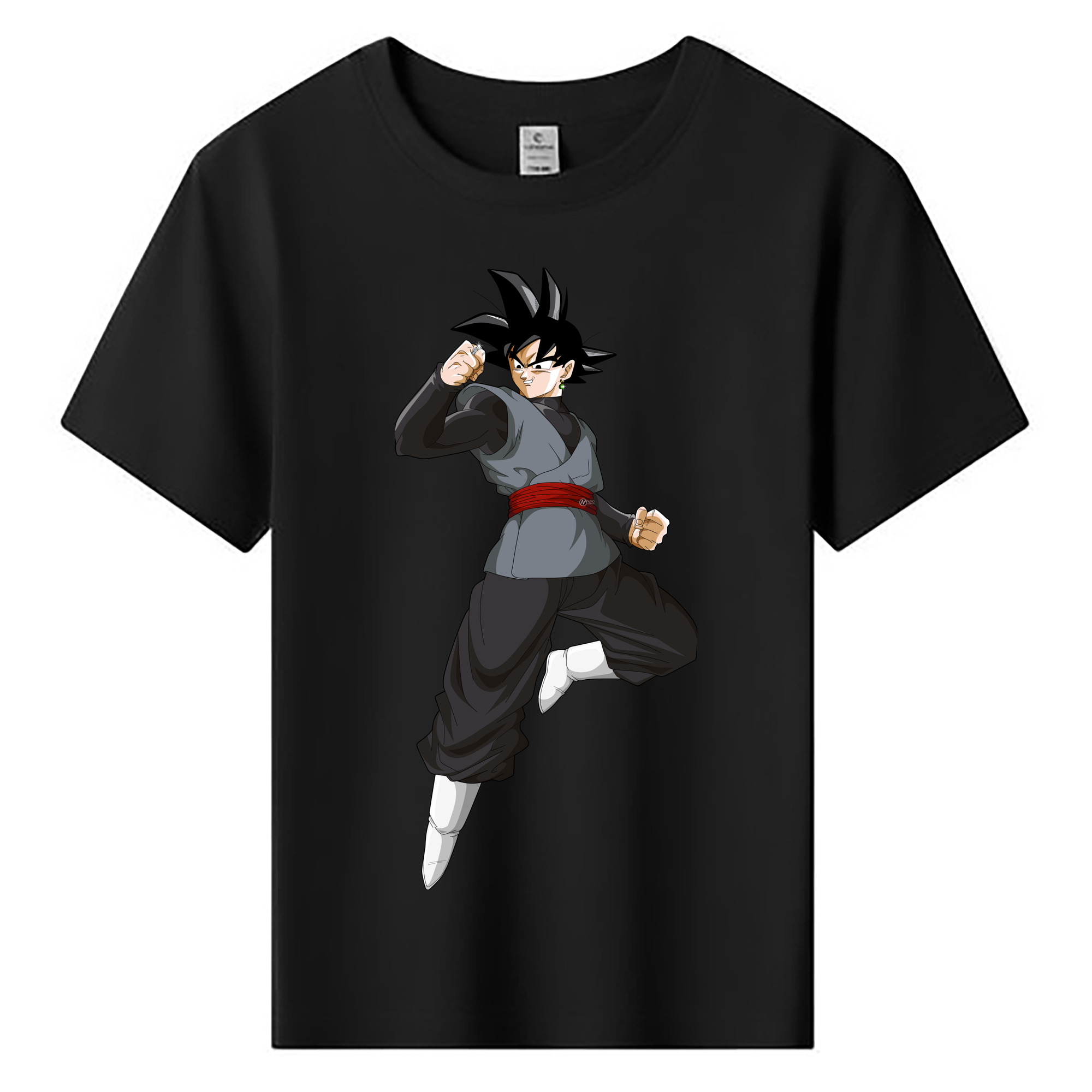 （画像用） ドラゴンボール ベジータ四世（Bejīta Yonsei）DRAGON BALL Vegeta IV 綿100％キッズTシャツ（フロントプリント）