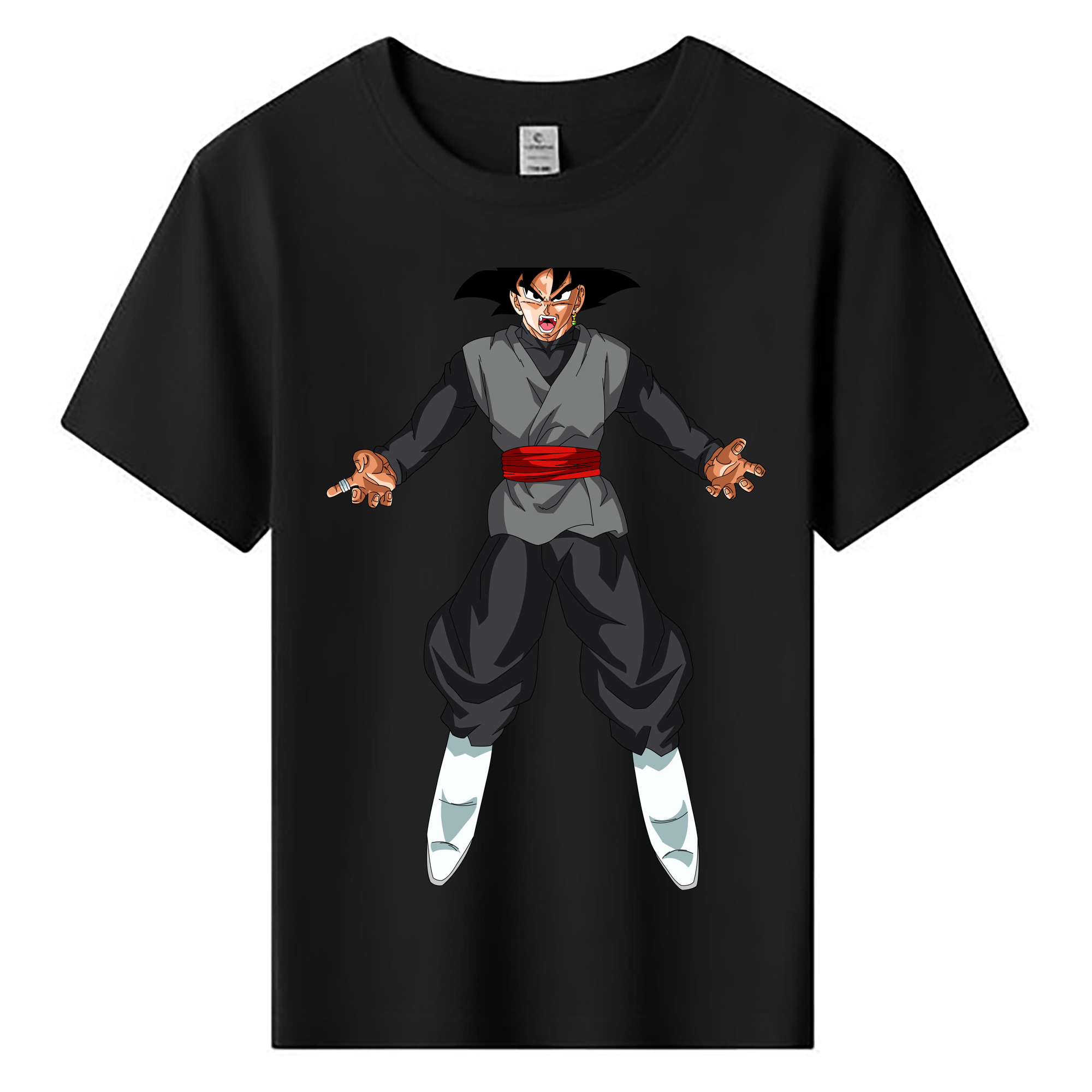 （画像用） ドラゴンボール ベジータ四世（Bejīta Yonsei）DRAGON BALL Vegeta IV 綿100％キッズTシャツ（フロントプリント）