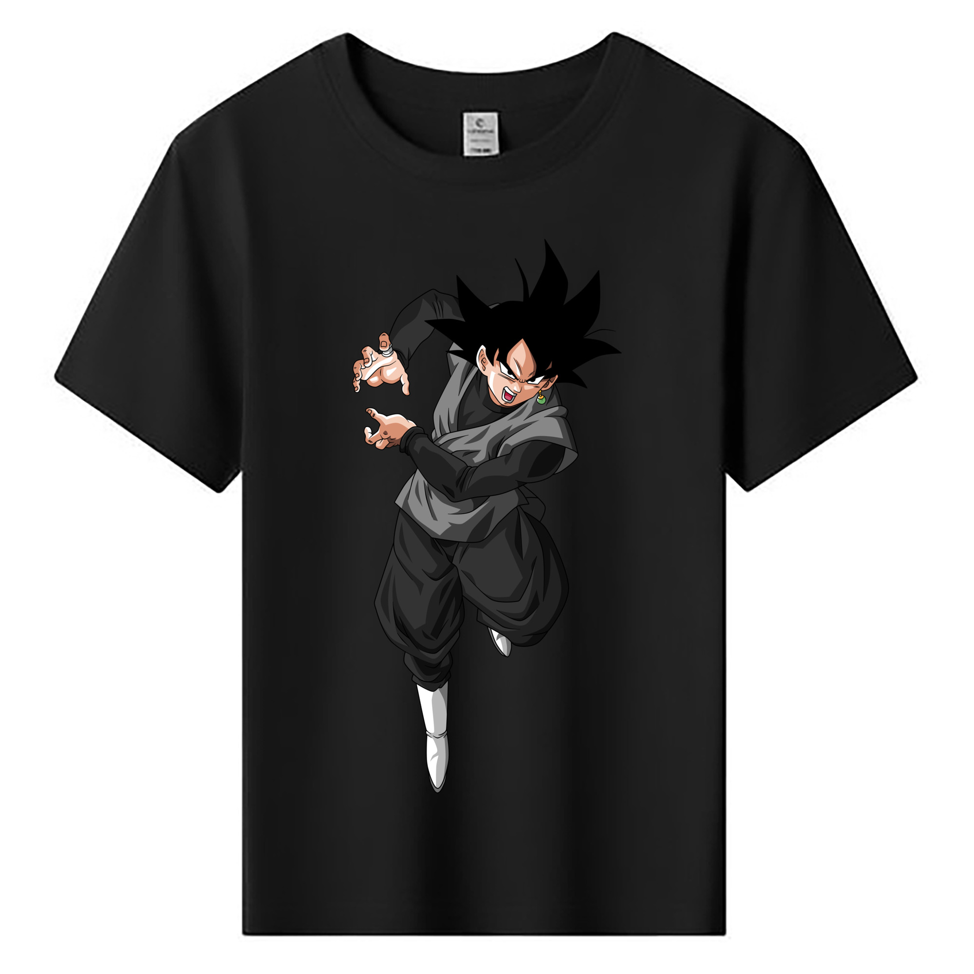（画像用） ドラゴンボール ベジータ四世（Bejīta Yonsei）DRAGON BALL Vegeta IV 綿100％キッズTシャツ（フロントプリント）