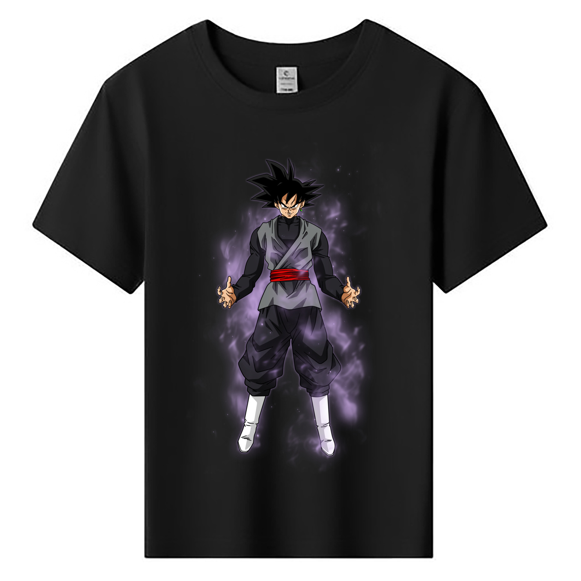 （画像用） ドラゴンボール ベジータ四世（Bejīta Yonsei）DRAGON BALL Vegeta IV 綿100％キッズTシャツ（フロントプリント）