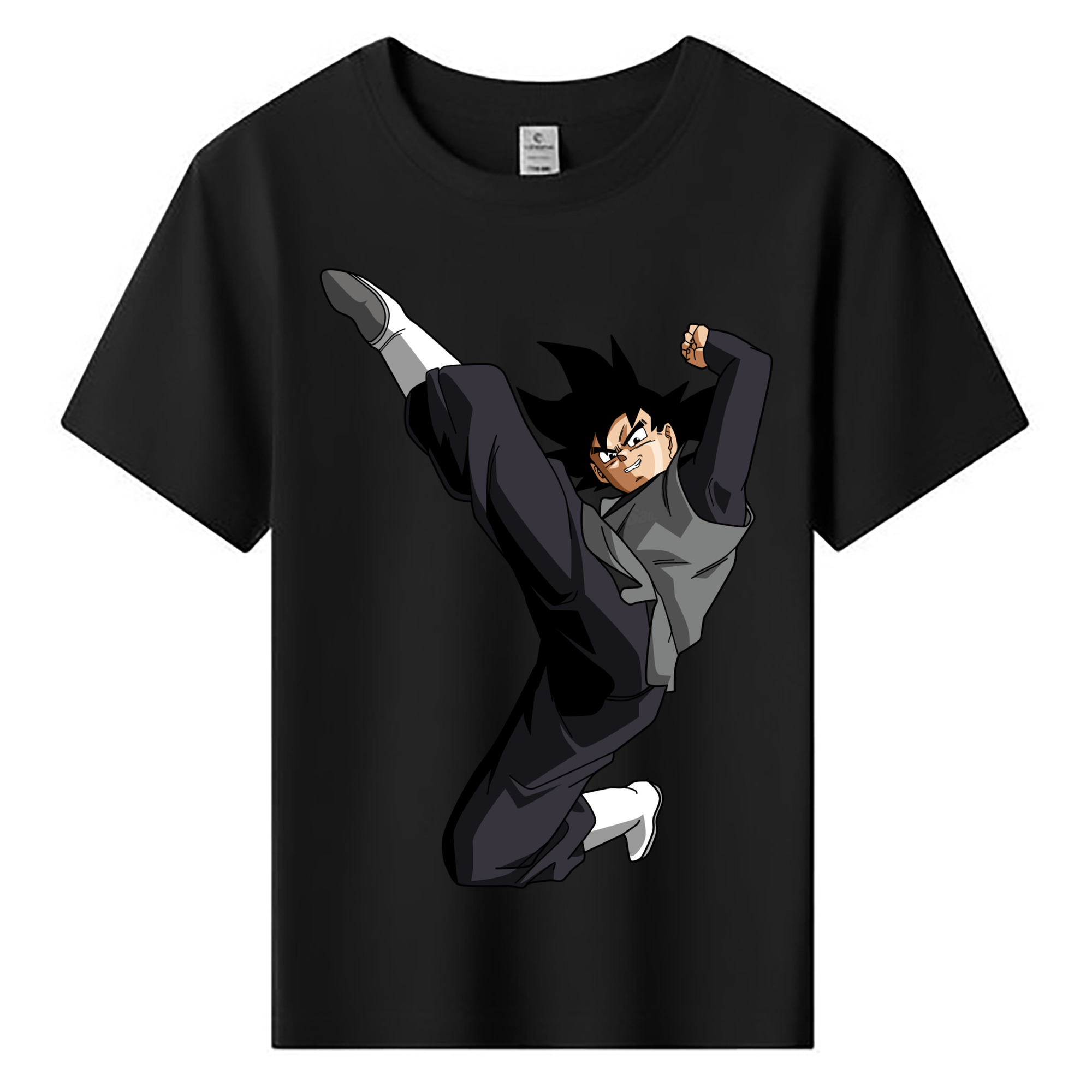 （画像用） ドラゴンボール ベジータ四世（Bejīta Yonsei）DRAGON BALL Vegeta IV 綿100％キッズTシャツ（フロントプリント）