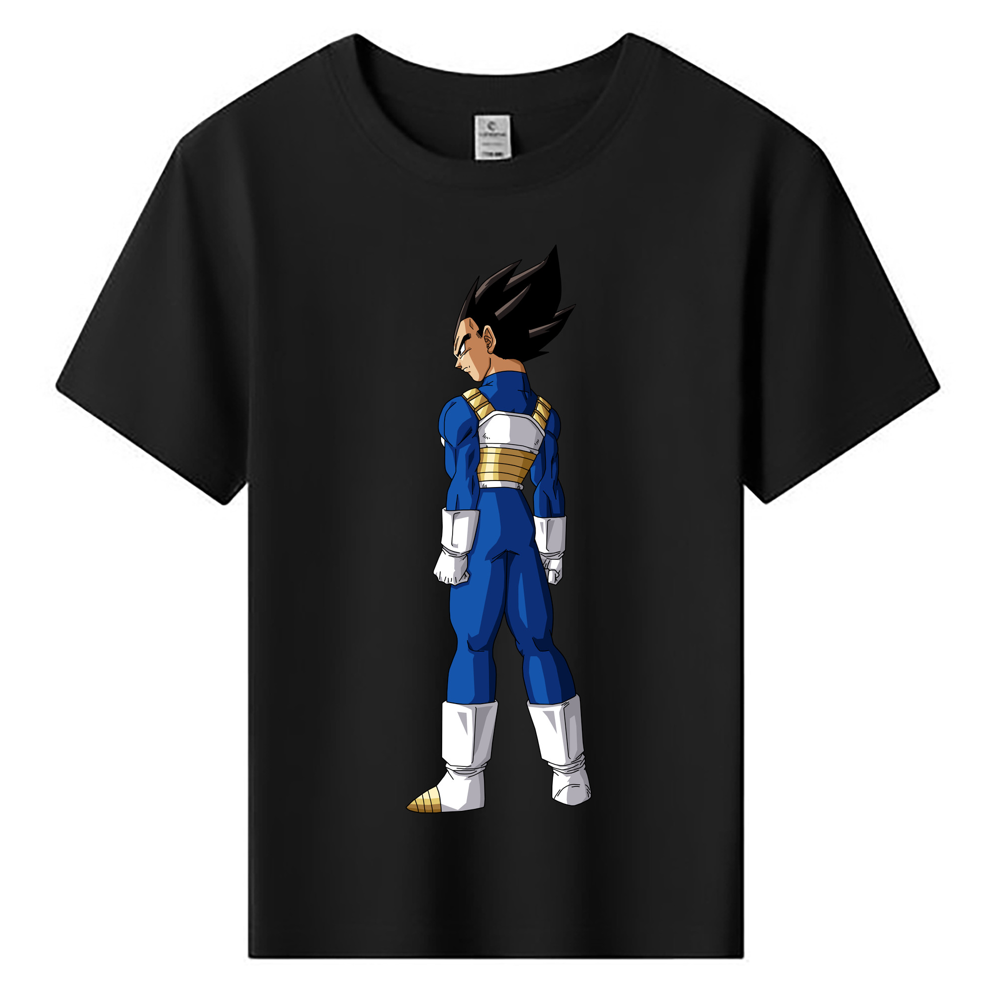 （画像用） ドラゴンボール ベジータ四世（Bejīta Yonsei）DRAGON BALL Vegeta IV 綿100％キッズTシャツ（フロントプリント）
