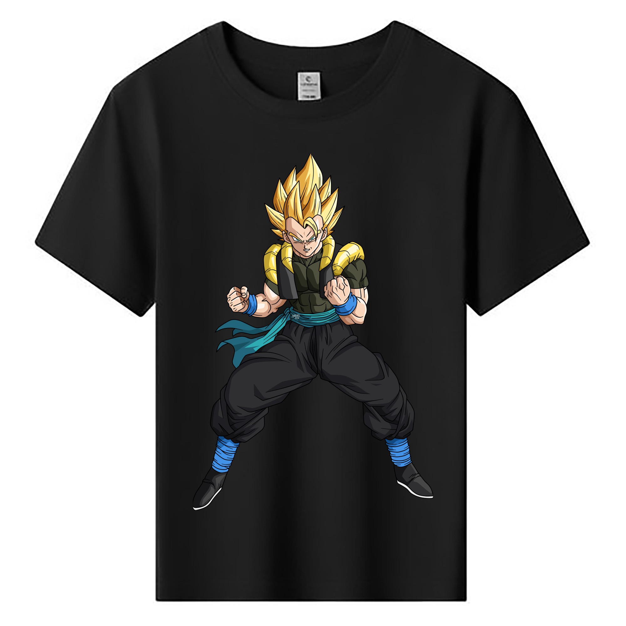 （画像用） ドラゴンボール ベジータ四世（Bejīta Yonsei）DRAGON BALL Vegeta IV 綿100％キッズTシャツ（フロントプリント）