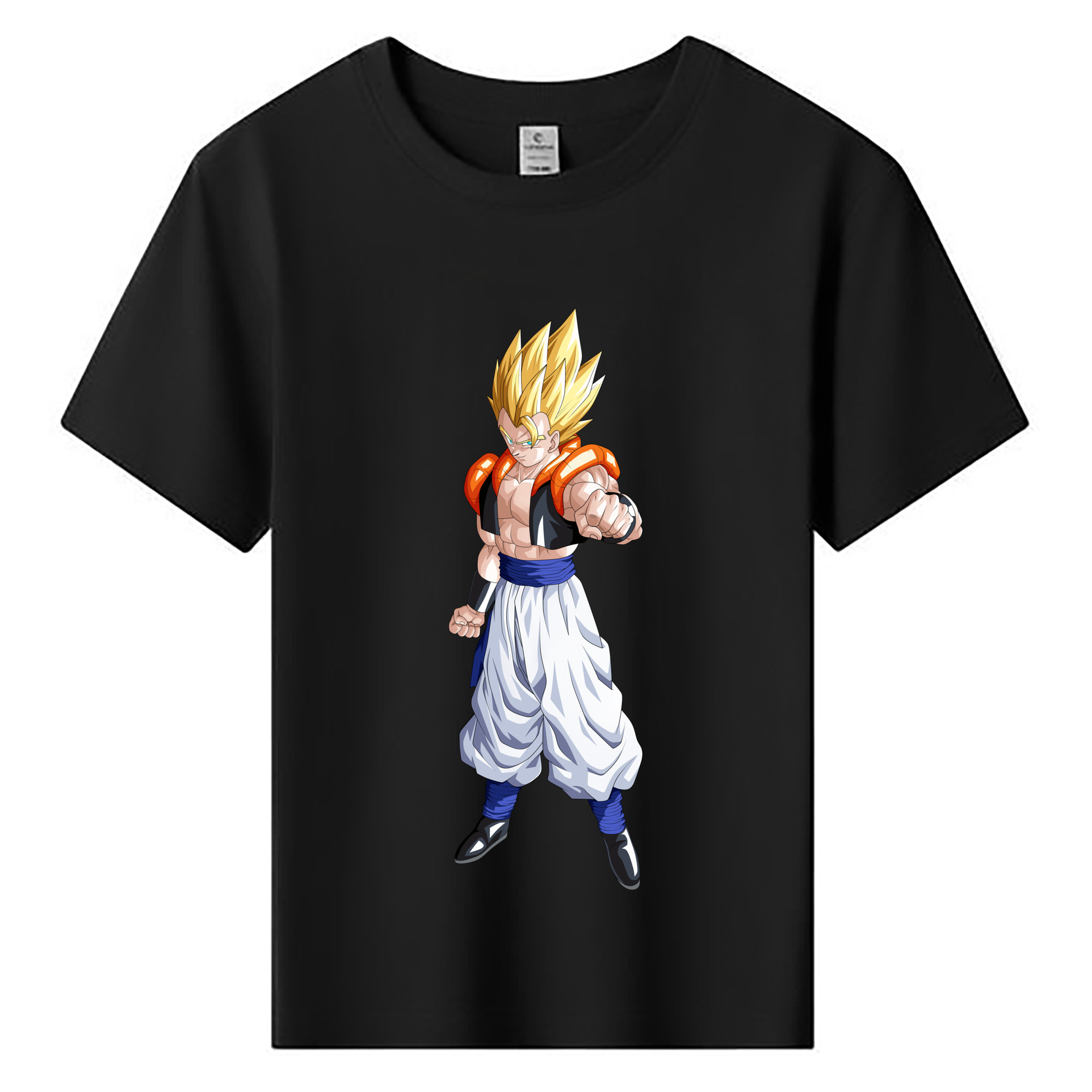 （画像用） ドラゴンボール ベジータ四世（Bejīta Yonsei）DRAGON BALL Vegeta IV 綿100％キッズTシャツ（フロントプリント）