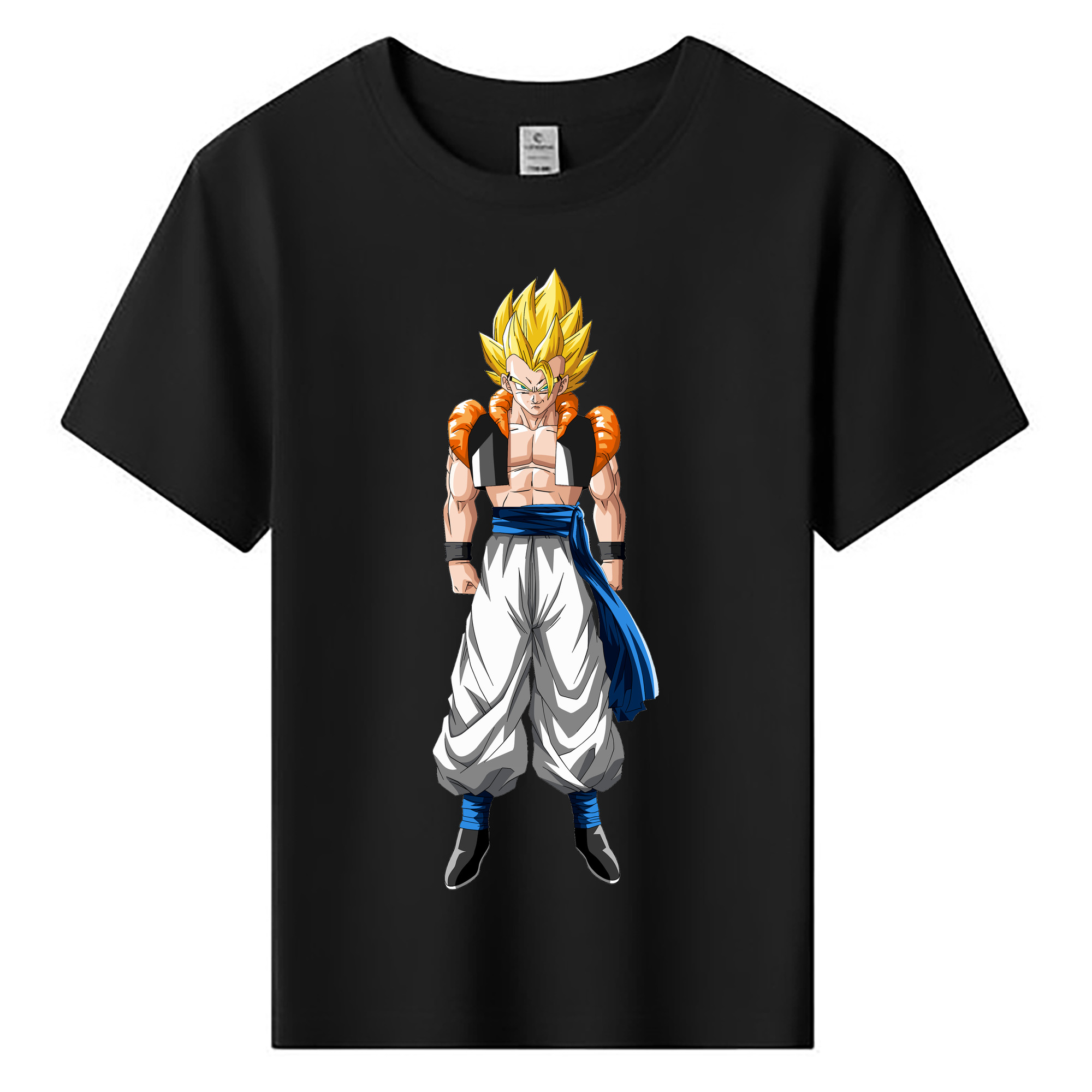 （画像用） ドラゴンボール ベジータ四世（Bejīta Yonsei）DRAGON BALL Vegeta IV 綿100％キッズTシャツ（フロントプリント）