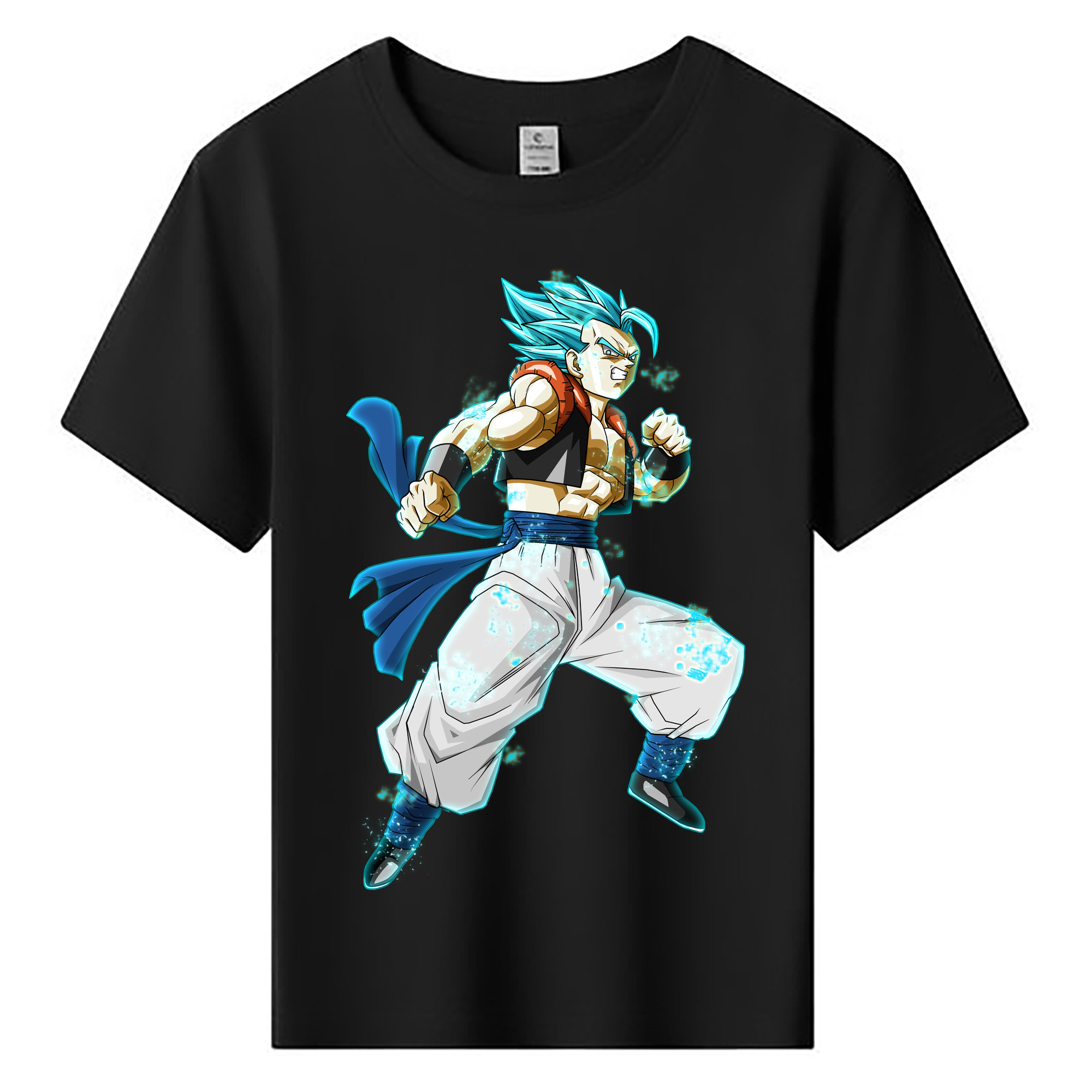 （画像用） ドラゴンボール ベジータ四世（Bejīta Yonsei）DRAGON BALL Vegeta IV 綿100％キッズTシャツ（フロントプリント）