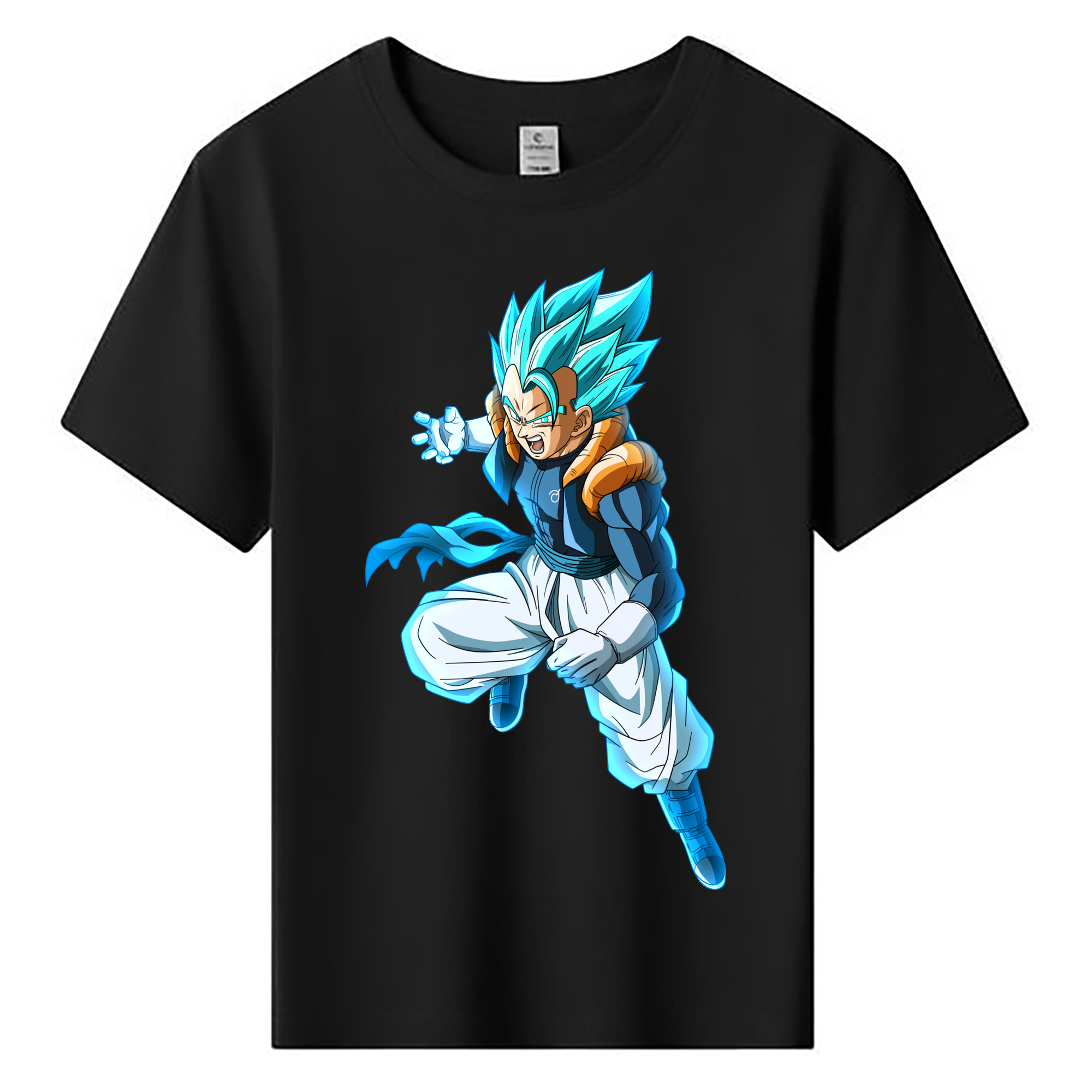 （画像用） ドラゴンボール ベジータ四世（Bejīta Yonsei）DRAGON BALL Vegeta IV 綿100％キッズTシャツ（フロントプリント）