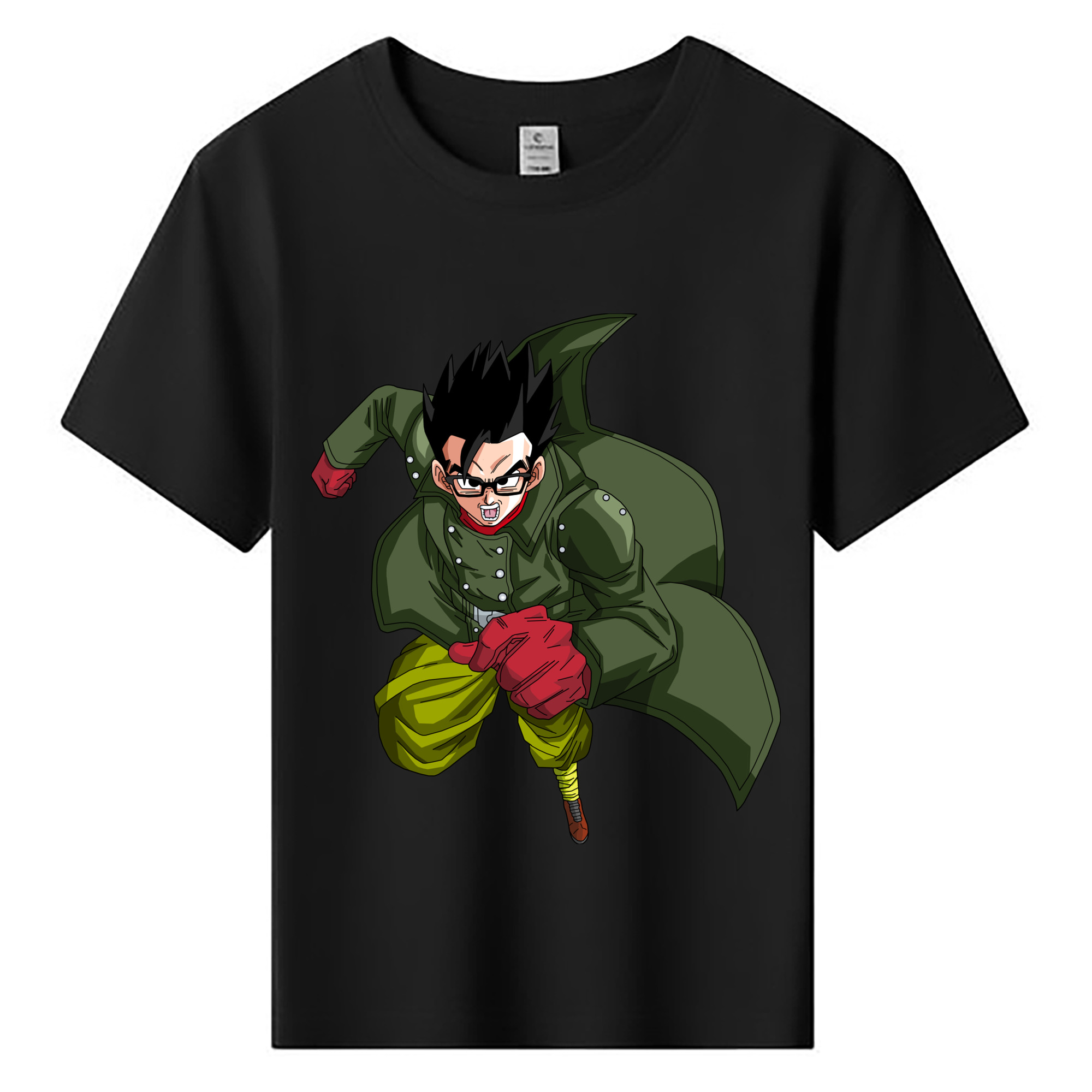 （画像用） ドラゴンボール 孫 悟飯（そんごはん）DRAGON BALL Son Gohan 綿100％キッズTシャツ（フロントプリント）