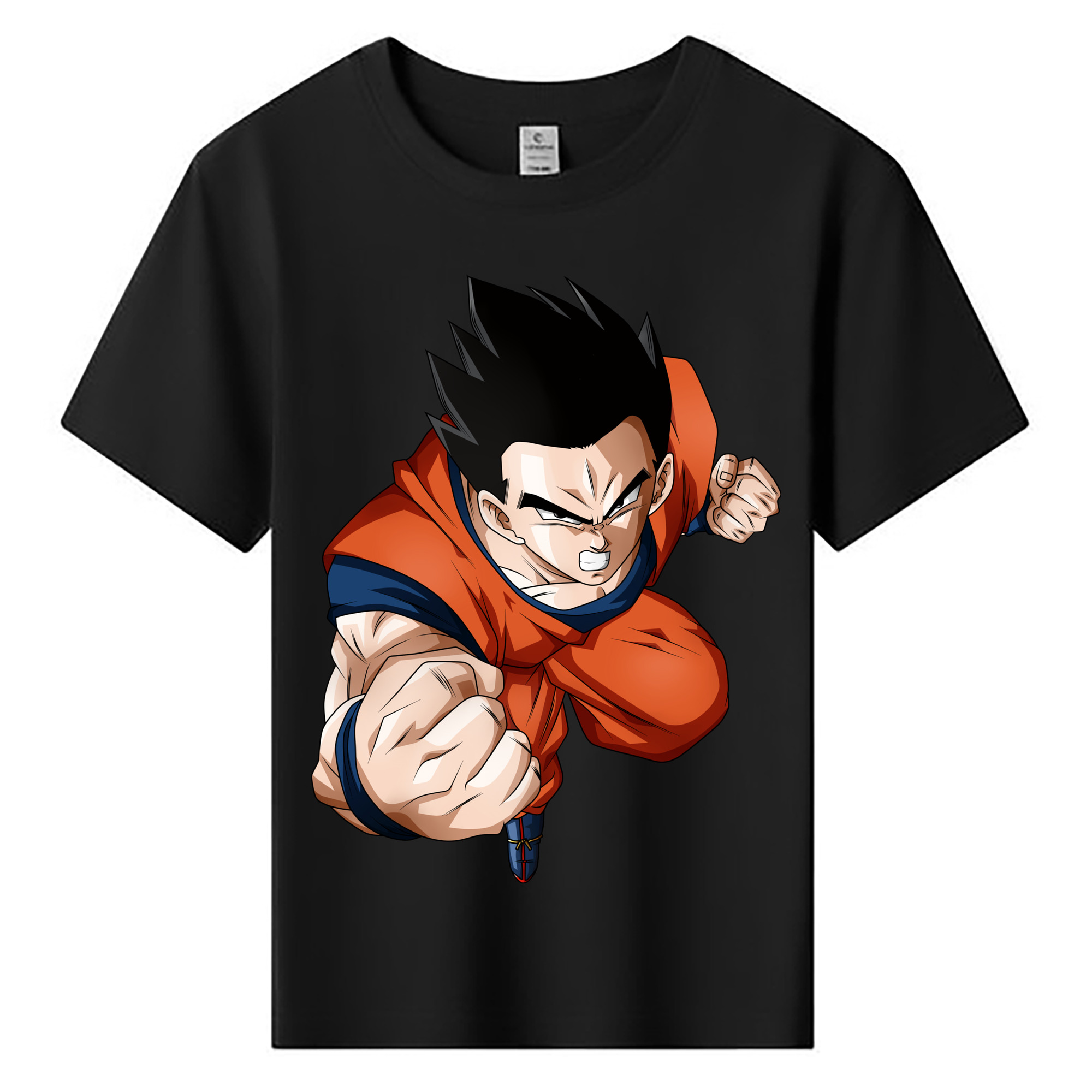 （画像用） ドラゴンボール 孫 悟飯（そんごはん）DRAGON BALL Son Gohan 綿100％キッズTシャツ（フロントプリント）