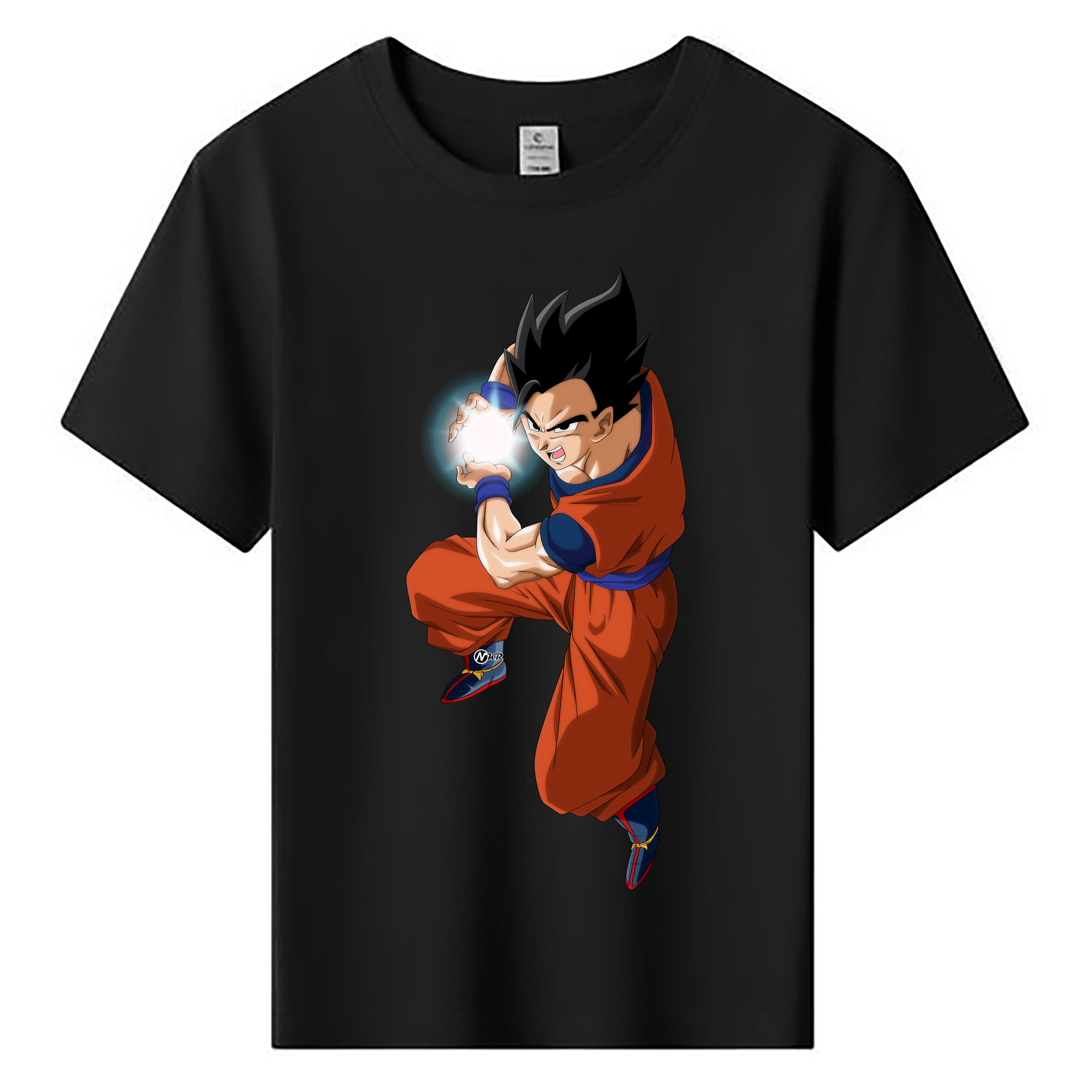 （画像用） ドラゴンボール 孫 悟飯（そんごはん）DRAGON BALL Son Gohan 綿100％キッズTシャツ（フロントプリント）