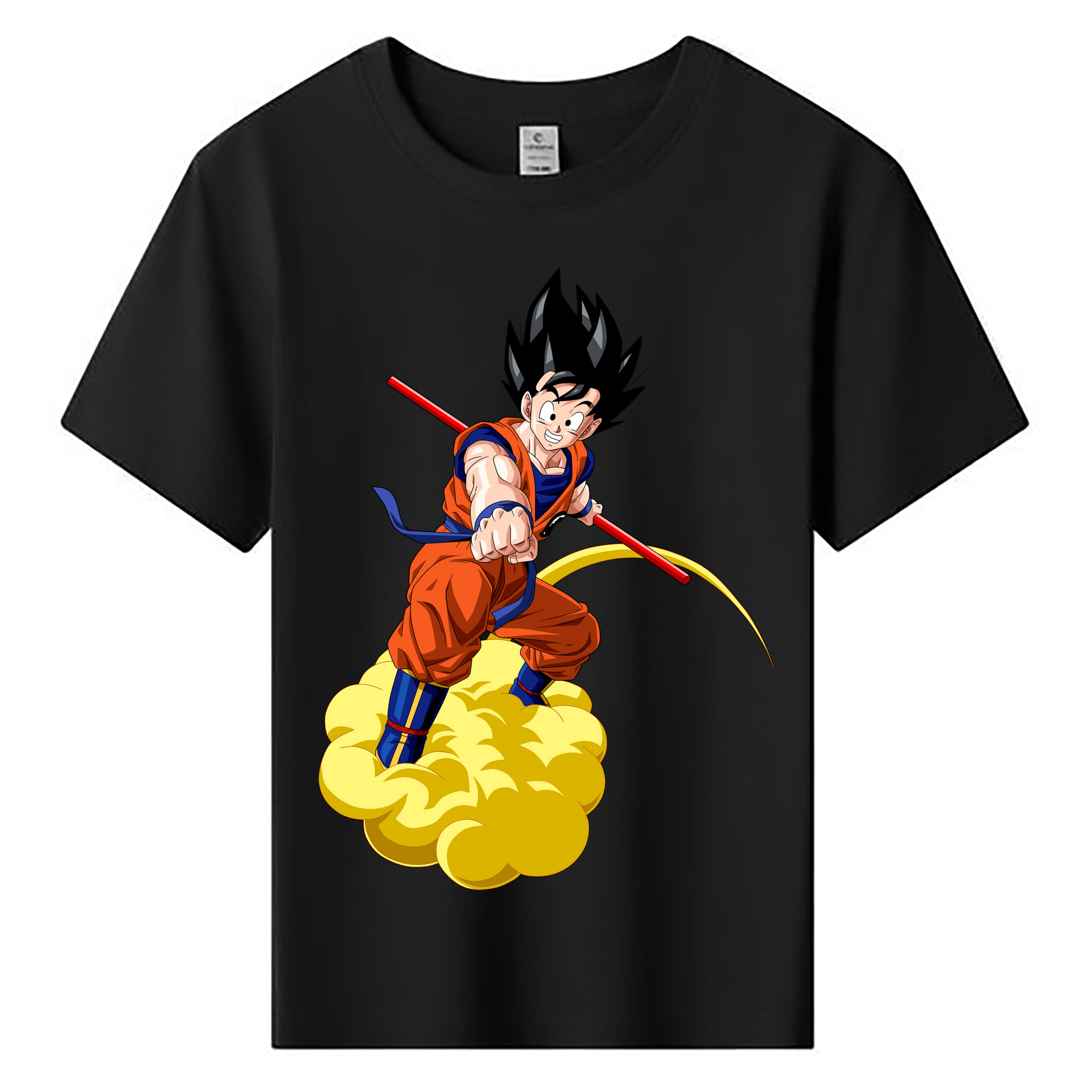 （画像用） ドラゴンボール 孫 悟飯（そんごはん）DRAGON BALL Son Gohan 綿100％キッズTシャツ（フロントプリント）