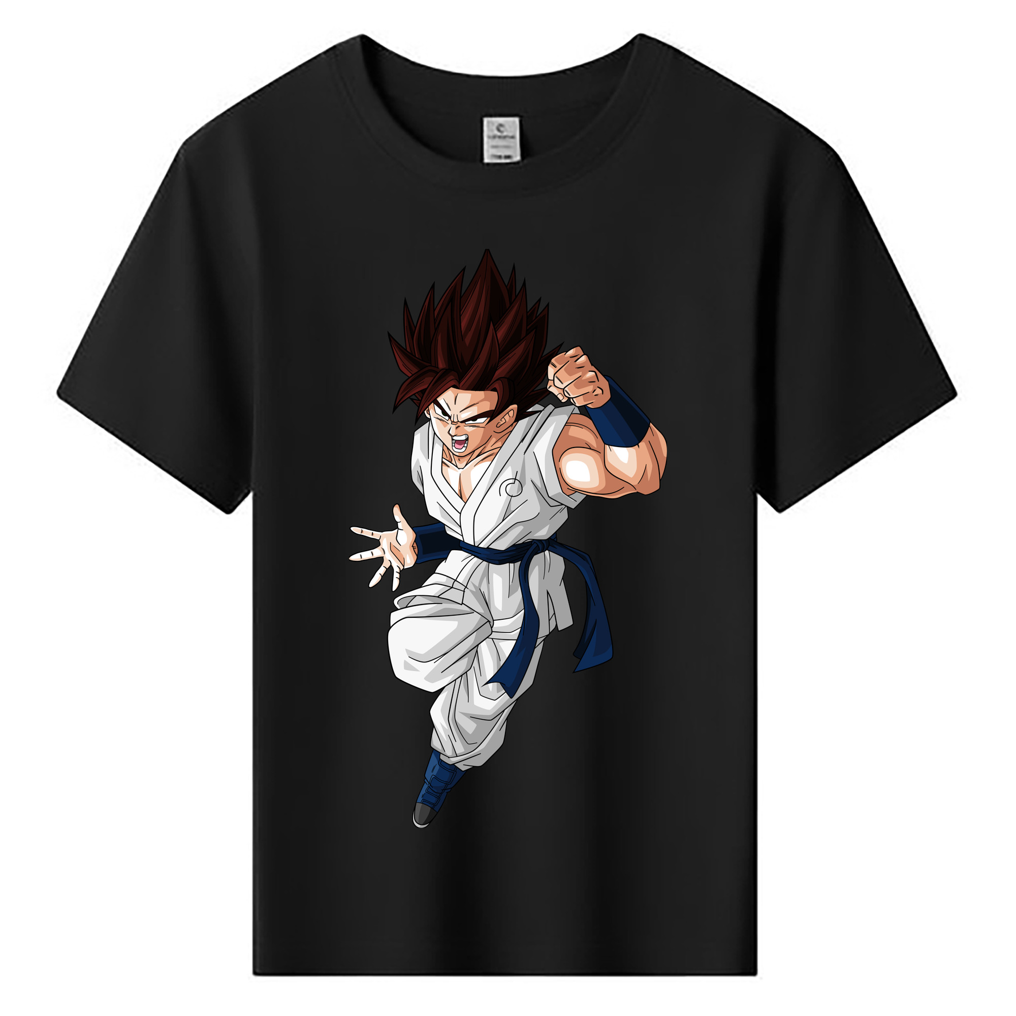 （画像用） ドラゴンボール 孫 悟飯（そんごはん）DRAGON BALL Son Gohan 綿100％キッズTシャツ（フロントプリント）