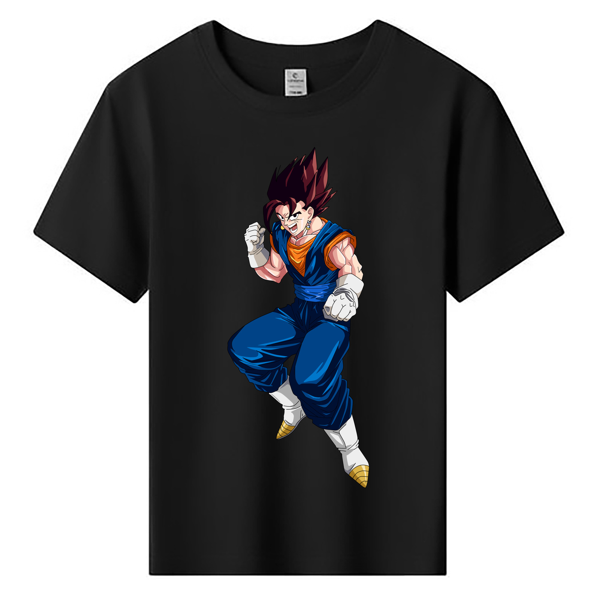 （画像用） ドラゴンボール 孫 悟飯（そんごはん）DRAGON BALL Son Gohan 綿100％キッズTシャツ（フロントプリント）