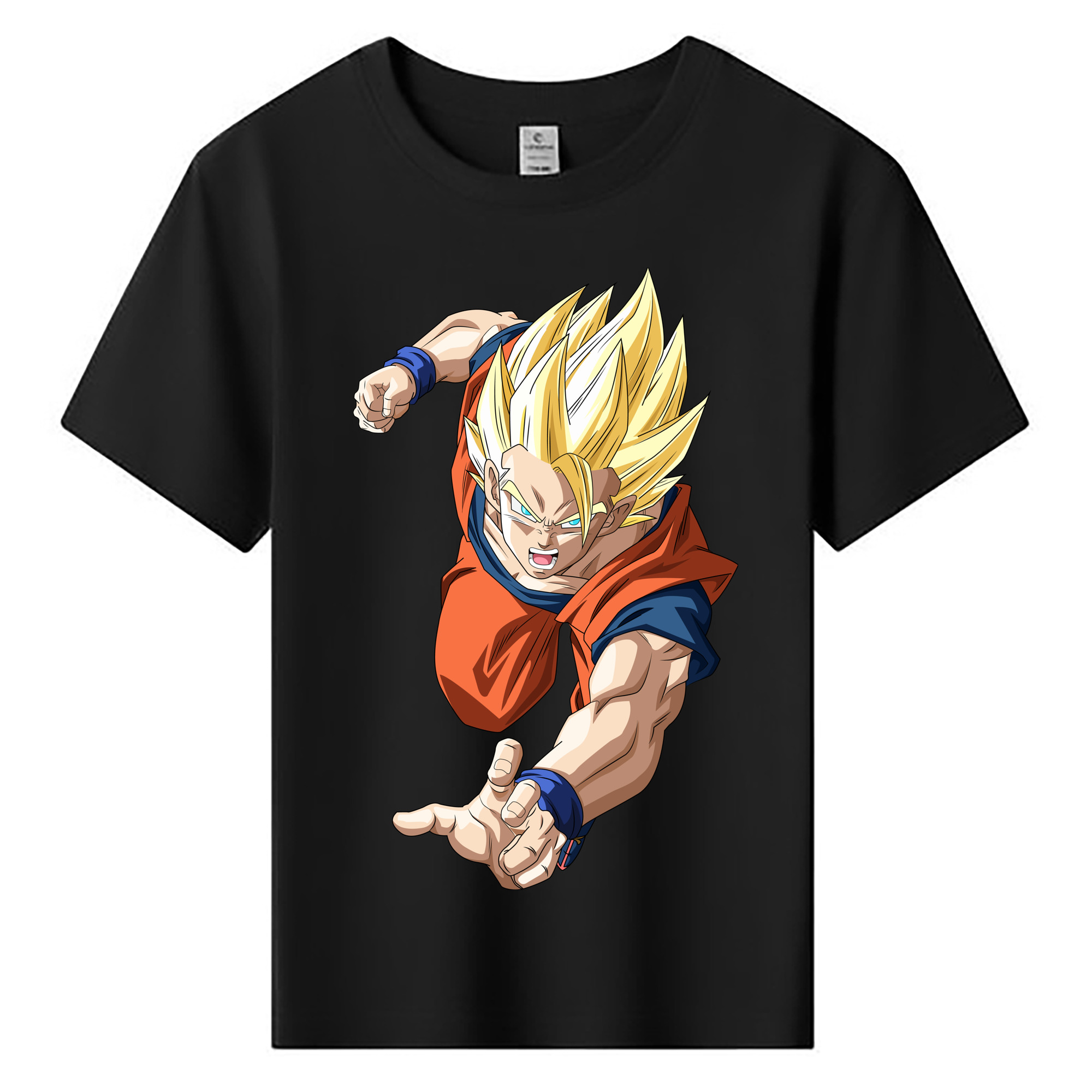 （画像用） ドラゴンボール 孫 悟飯（そんごはん）DRAGON BALL Son Gohan 綿100％キッズTシャツ（フロントプリント）