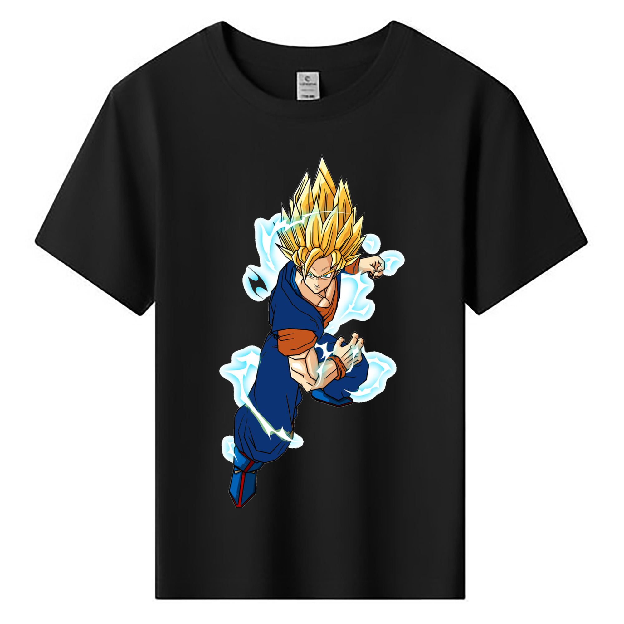 （画像用） ドラゴンボール 孫 悟飯（そんごはん）DRAGON BALL Son Gohan 綿100％キッズTシャツ（フロントプリント）
