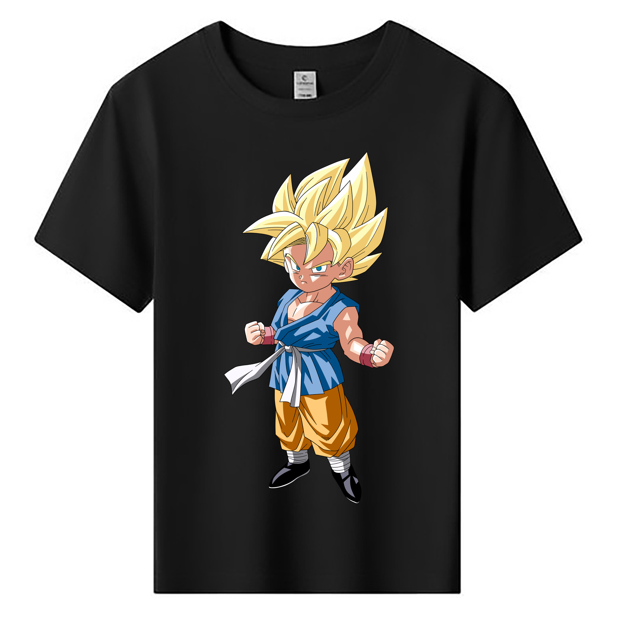 （画像用） ドラゴンボール 孫 悟飯（そんごはん）DRAGON BALL Son Gohan 綿100％キッズTシャツ（フロントプリント）