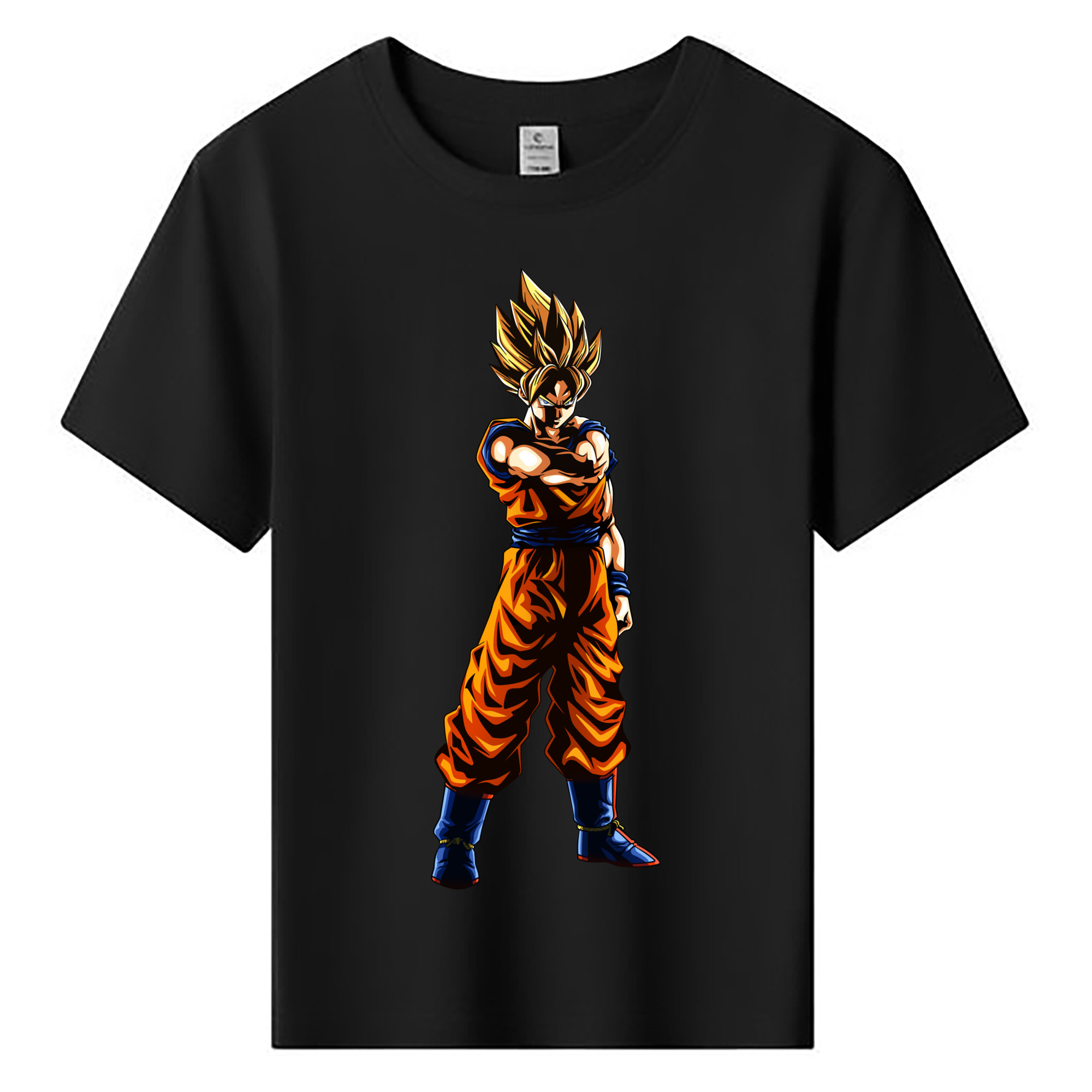 （画像用） ドラゴンボール 孫 悟飯（そんごはん）DRAGON BALL Son Gohan 綿100％キッズTシャツ（フロントプリント）