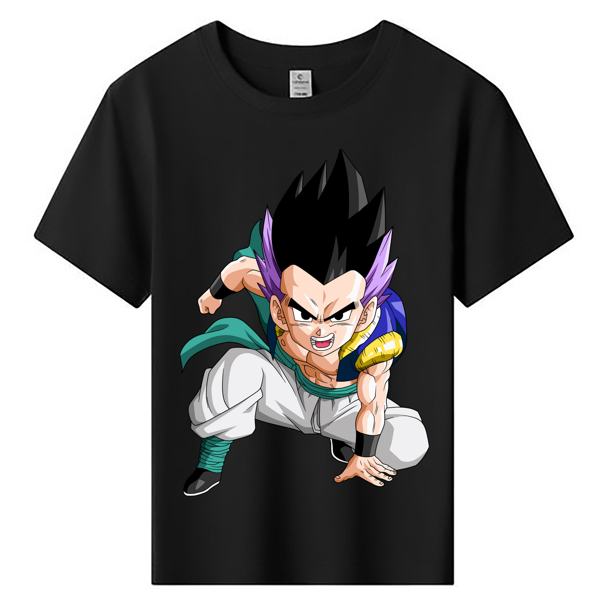 （画像用） ドラゴンボール 孫 悟飯（そんごはん）DRAGON BALL Son Gohan 綿100％キッズTシャツ（フロントプリント）