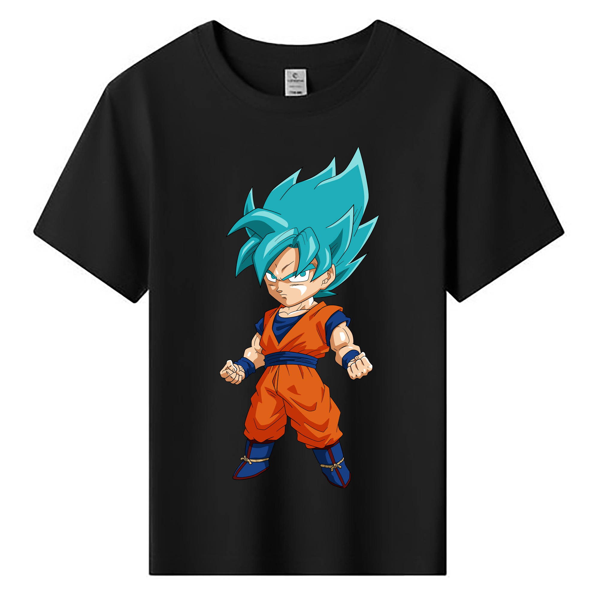 （画像用） ドラゴンボール 孫 悟飯（そんごはん）DRAGON BALL Son Gohan 綿100％キッズTシャツ（フロントプリント）