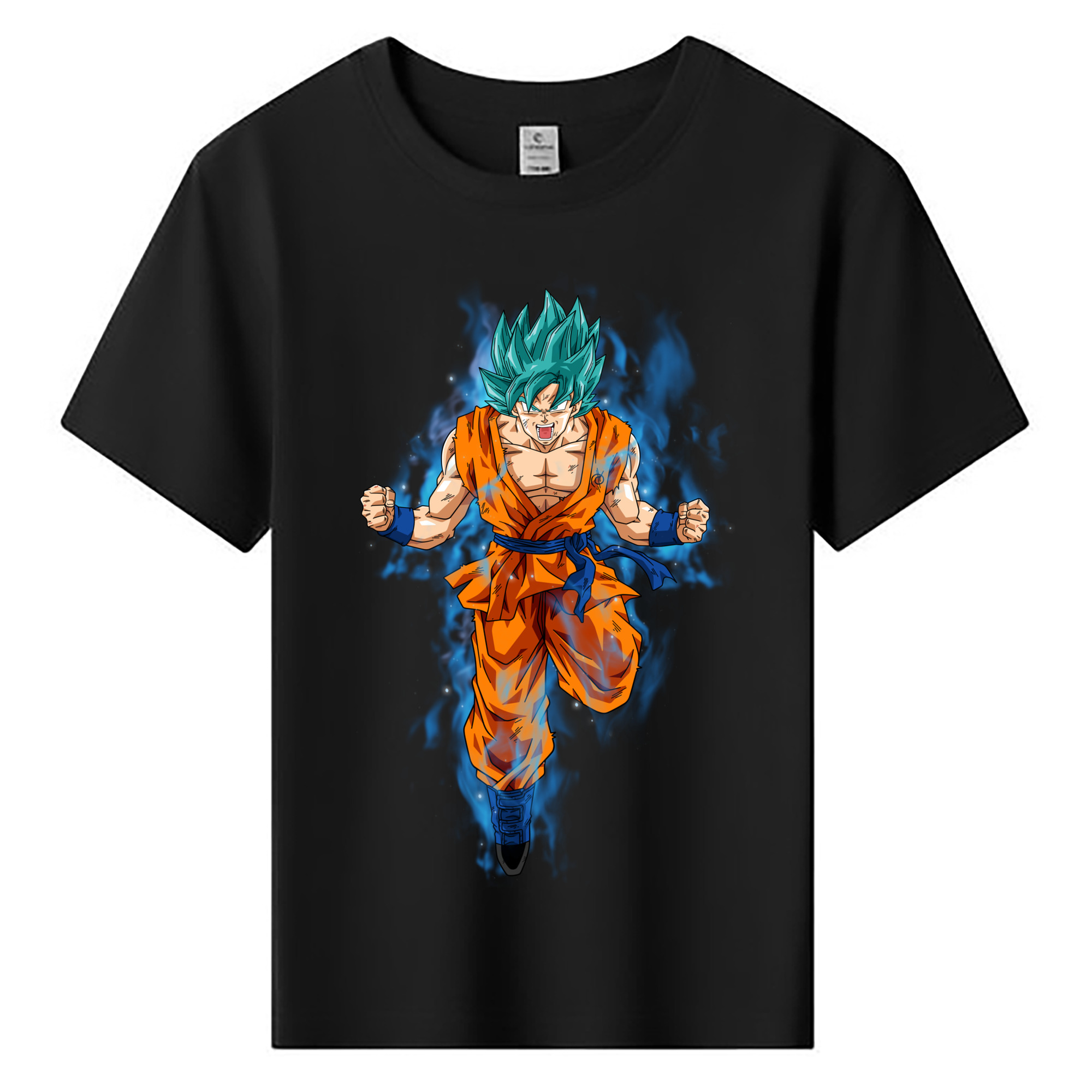 （画像用） ドラゴンボール 孫 悟飯（そんごはん）DRAGON BALL Son Gohan 綿100％キッズTシャツ（フロントプリント）