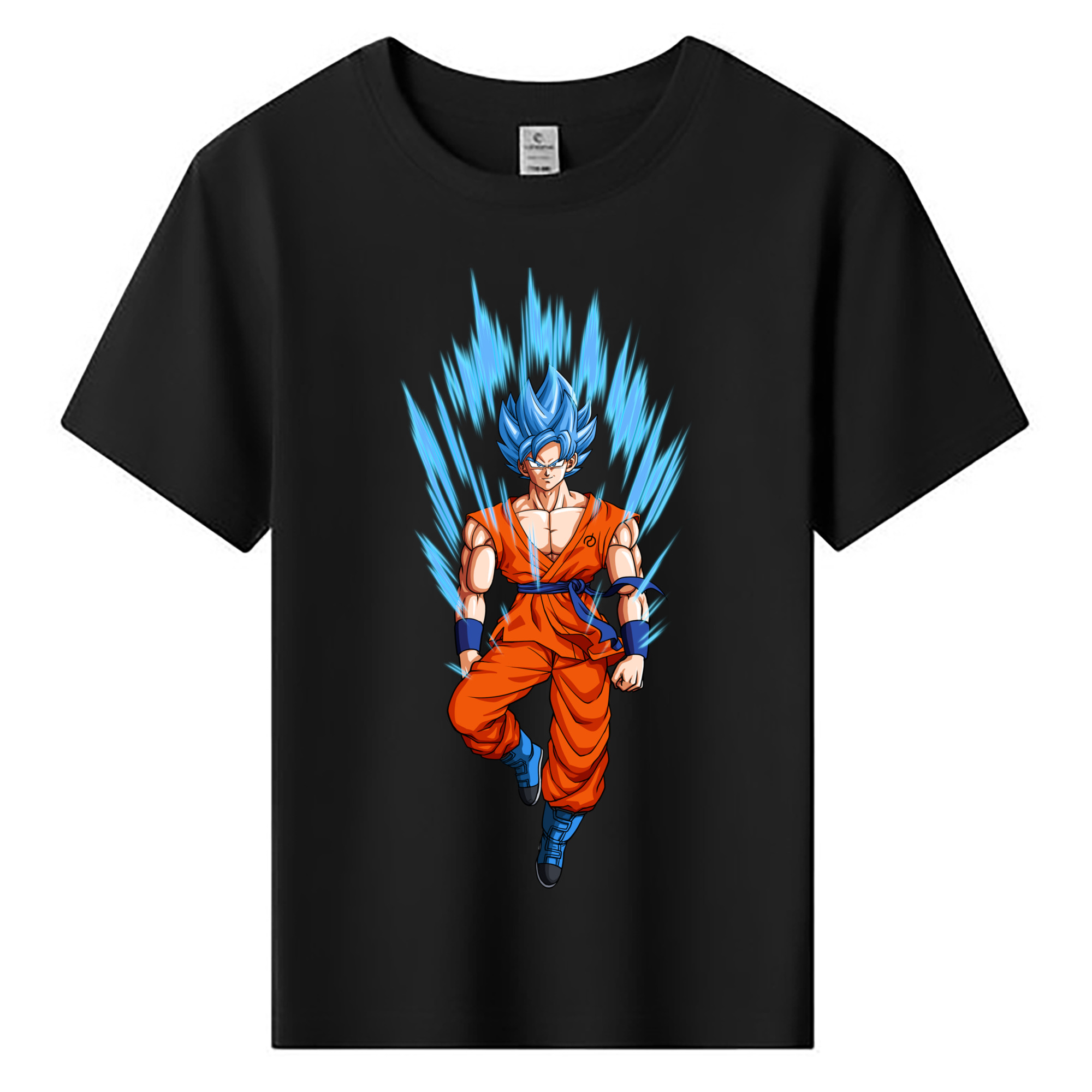 （画像用） ドラゴンボール 孫 悟飯（そんごはん）DRAGON BALL Son Gohan 綿100％キッズTシャツ（フロントプリント）