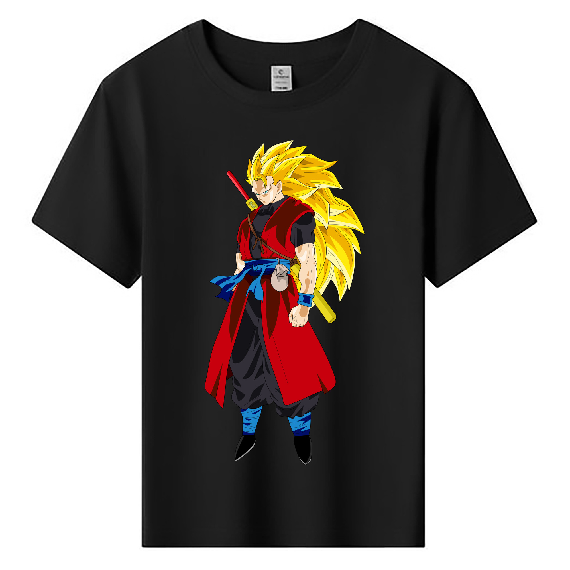 （画像用） ドラゴンボール トランクス（Torankusu）DRAGON BALL Trunks 綿100％キッズTシャツ（フロントプリント）