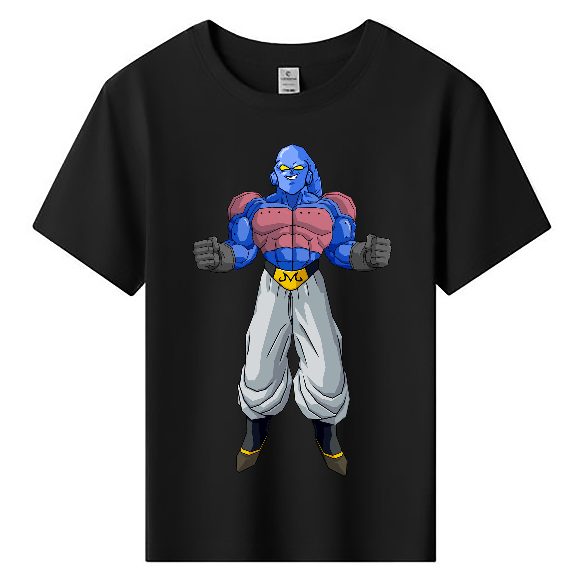（画像用） ドラゴンボール 魔人ブウ DRAGON BALL Majin Buu 綿100％キッズTシャツ（フロントプリント）