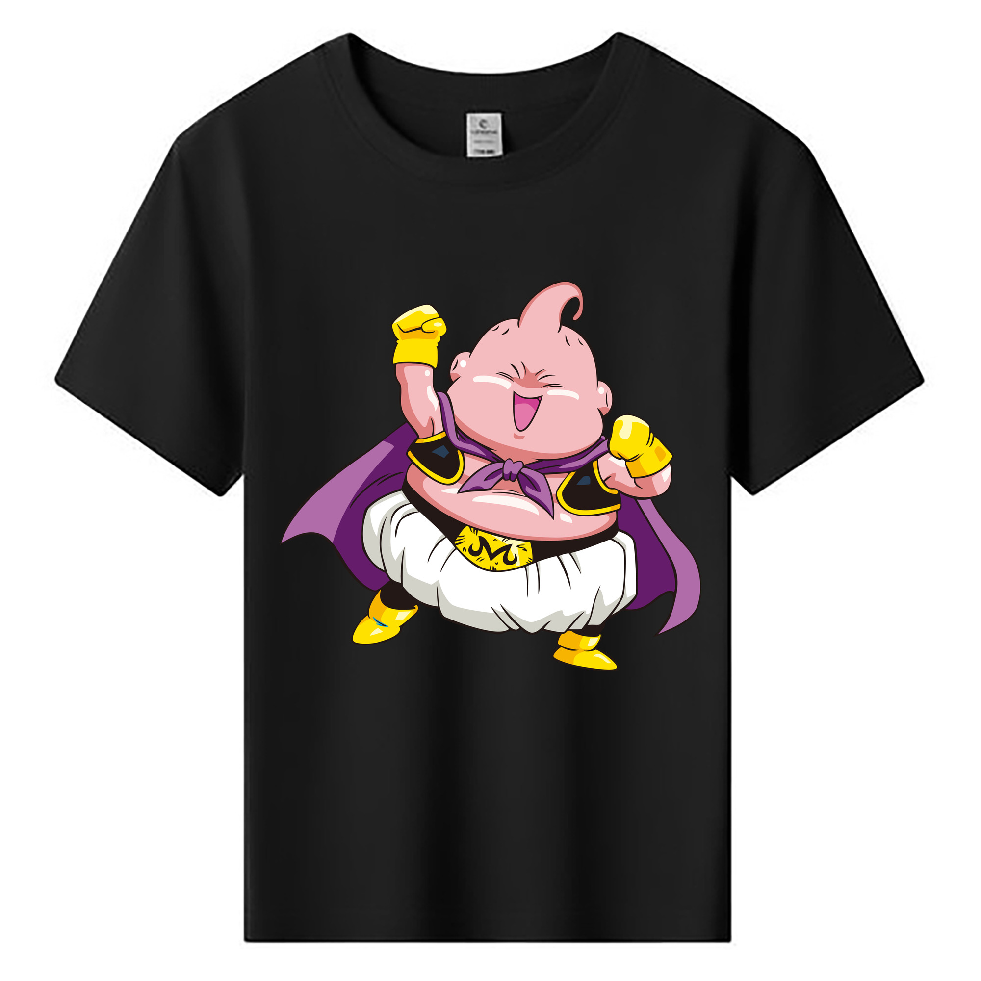 （画像用） ドラゴンボール 魔人ブウ DRAGON BALL Majin Buu 綿100％キッズTシャツ（フロントプリント）