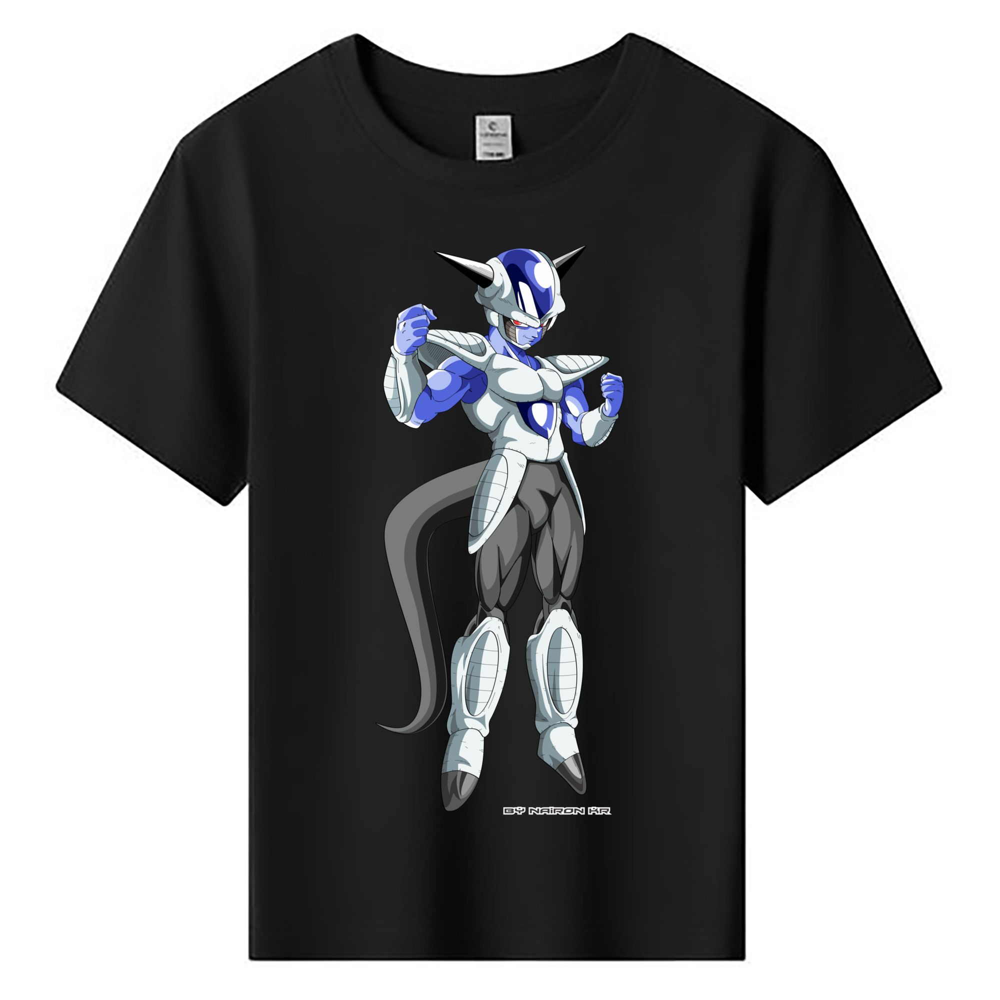 （画像用） ドラゴンボール フリーザ DRAGON BALL Frieza 綿100％キッズTシャツ（フロントプリント）
