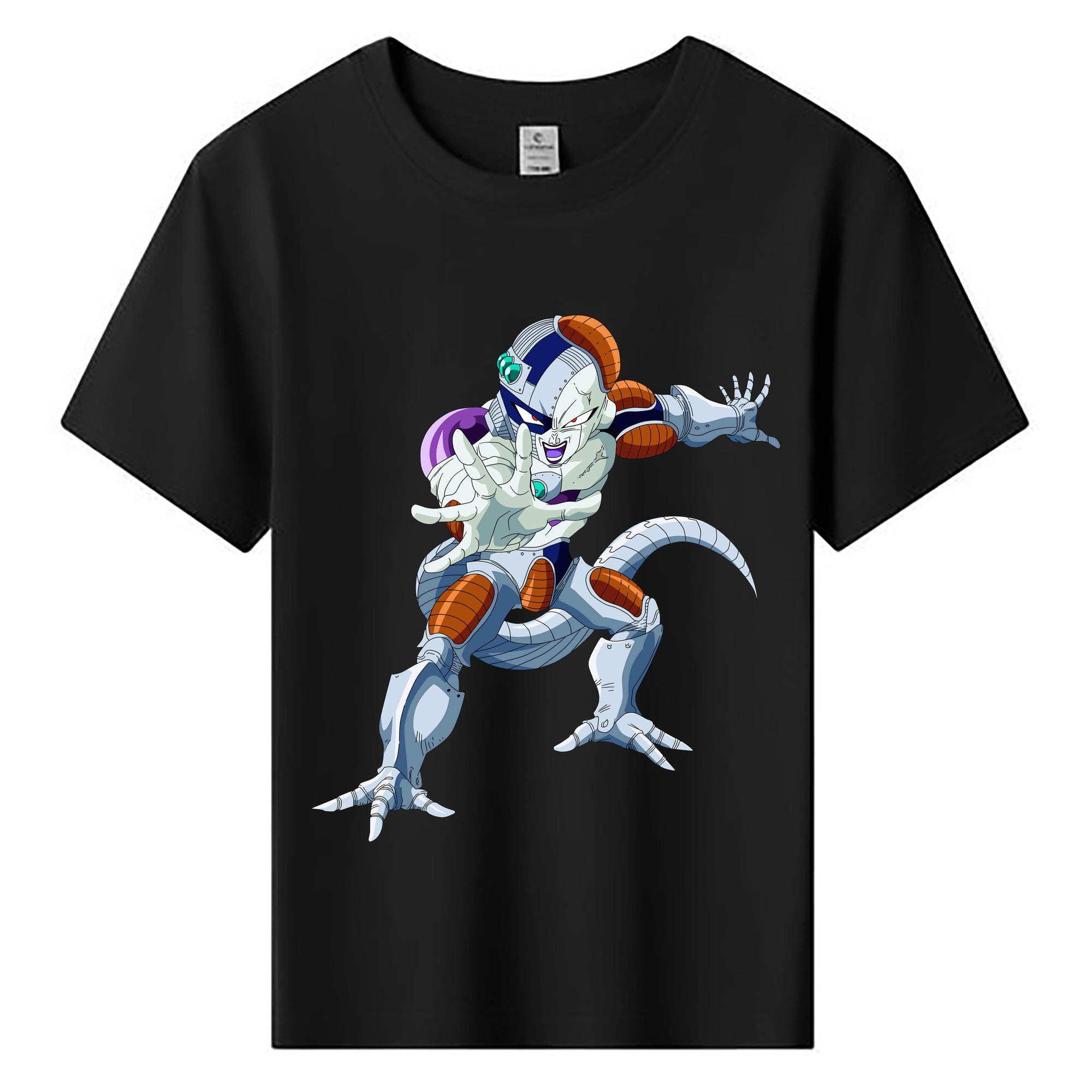 （画像用） ドラゴンボール フリーザ DRAGON BALL Frieza 綿100％キッズTシャツ（フロントプリント）