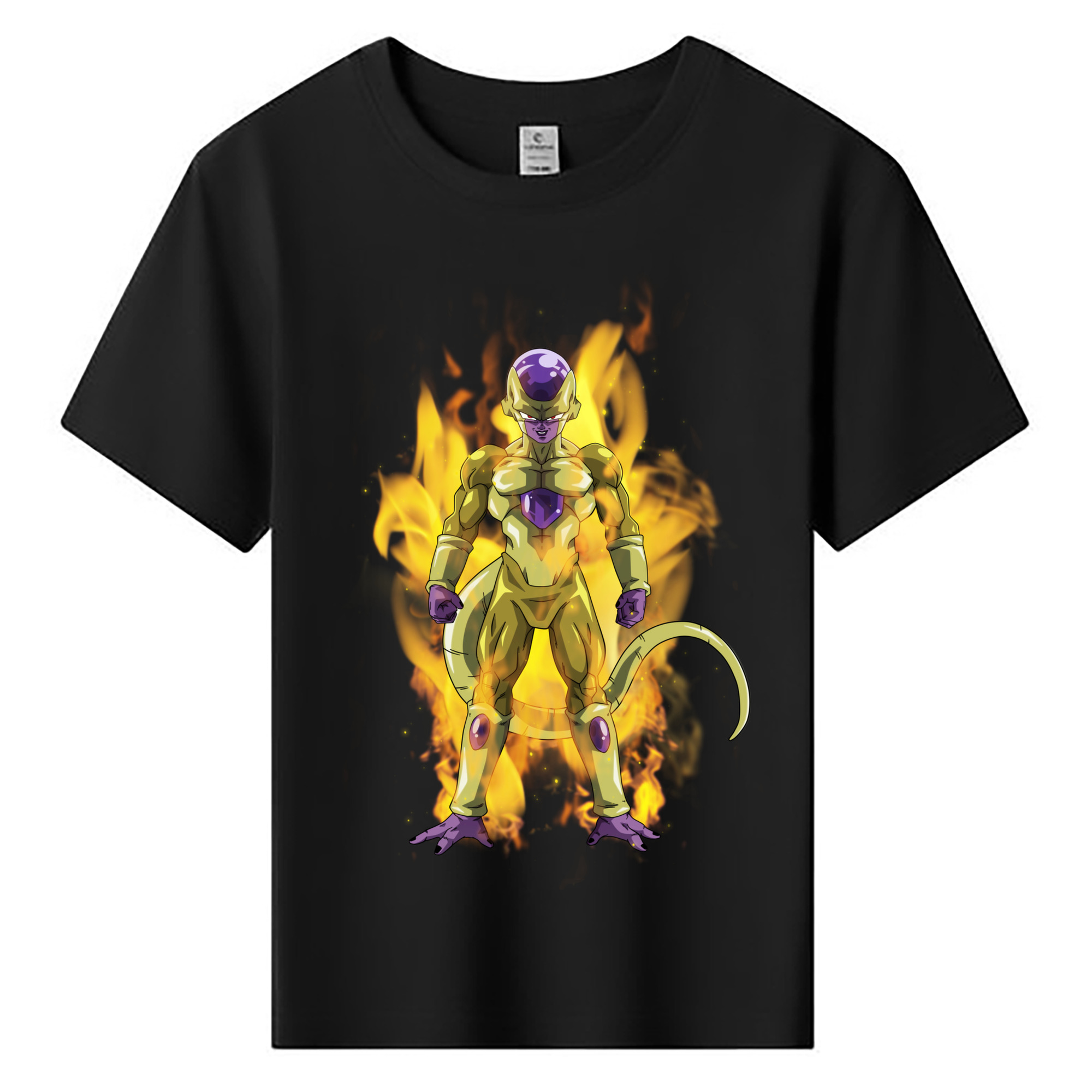 （画像用） ドラゴンボール フリーザ DRAGON BALL Frieza 綿100％キッズTシャツ（フロントプリント）