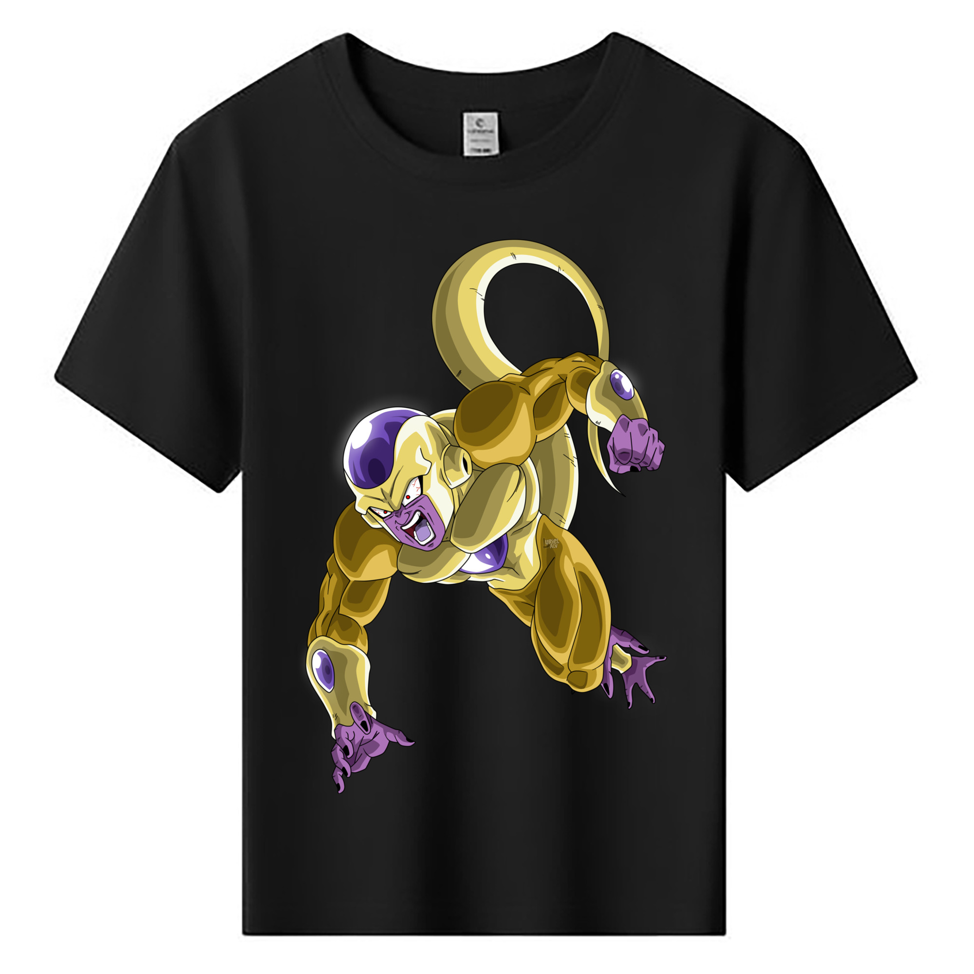 （画像用） ドラゴンボール フリーザ DRAGON BALL Frieza 綿100％キッズTシャツ（フロントプリント）