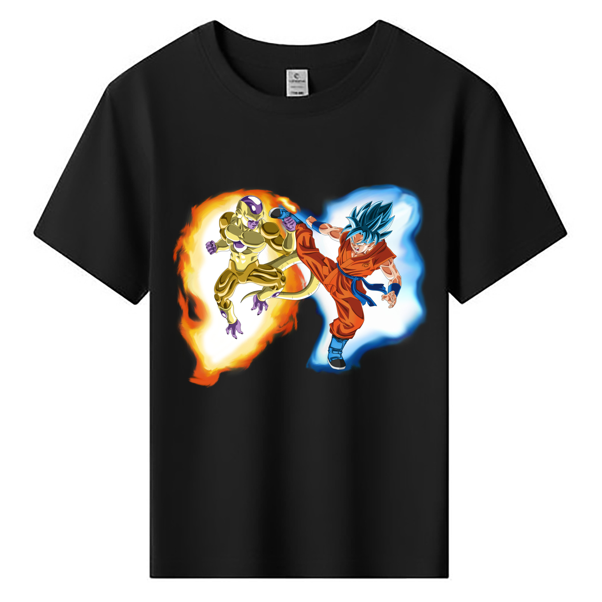 （画像用） ドラゴンボール フリーザ DRAGON BALL Frieza 綿100％キッズTシャツ（フロントプリント）
