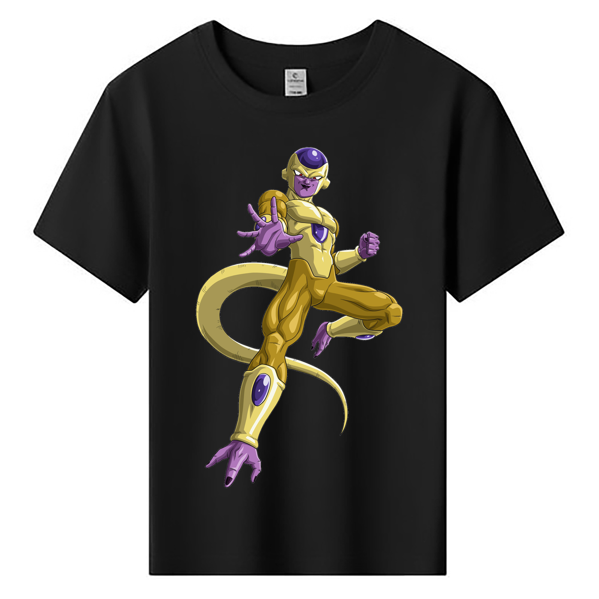 （画像用） ドラゴンボール フリーザ DRAGON BALL Frieza 綿100％キッズTシャツ（フロントプリント）