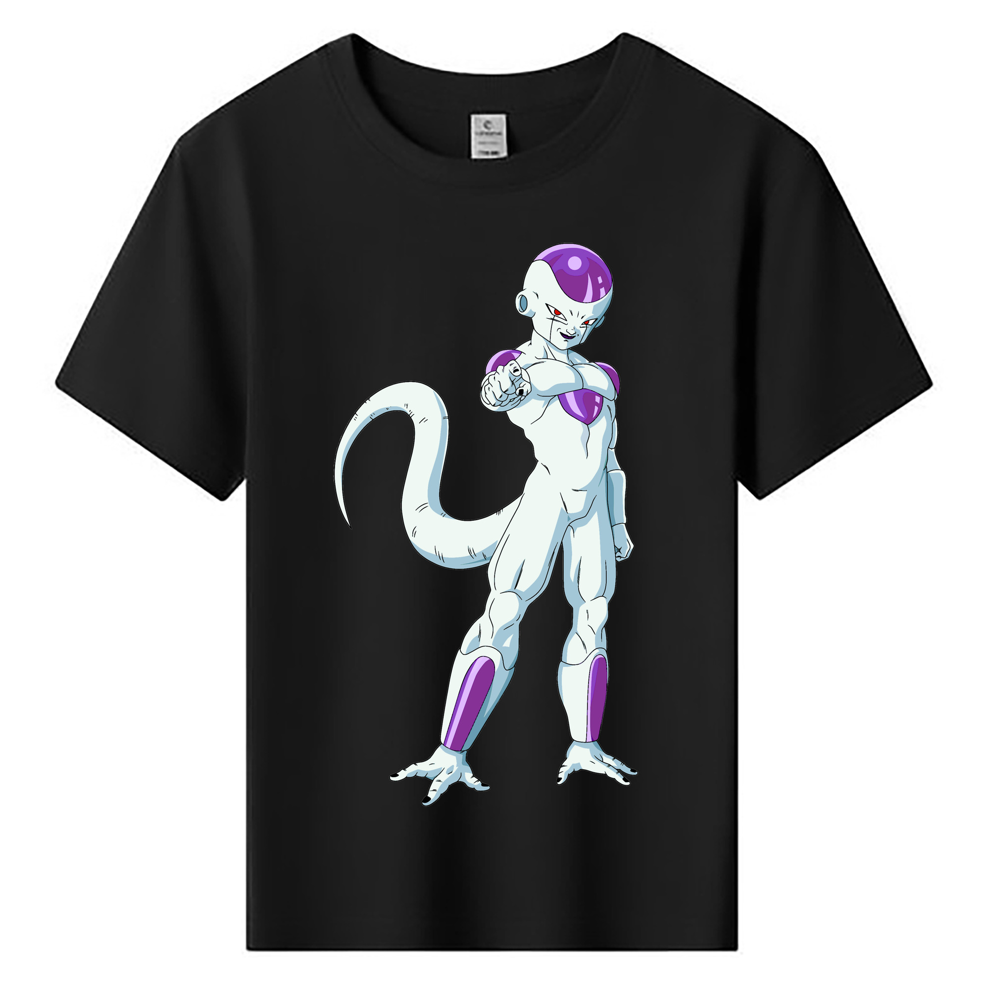（画像用） ドラゴンボール フリーザ DRAGON BALL Frieza 綿100％キッズTシャツ（フロントプリント）