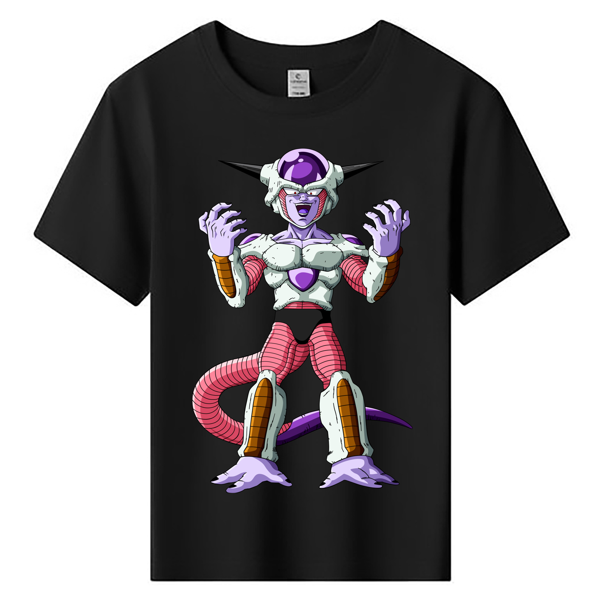 （画像用） ドラゴンボール フリーザ DRAGON BALL Frieza 綿100％キッズTシャツ（フロントプリント）